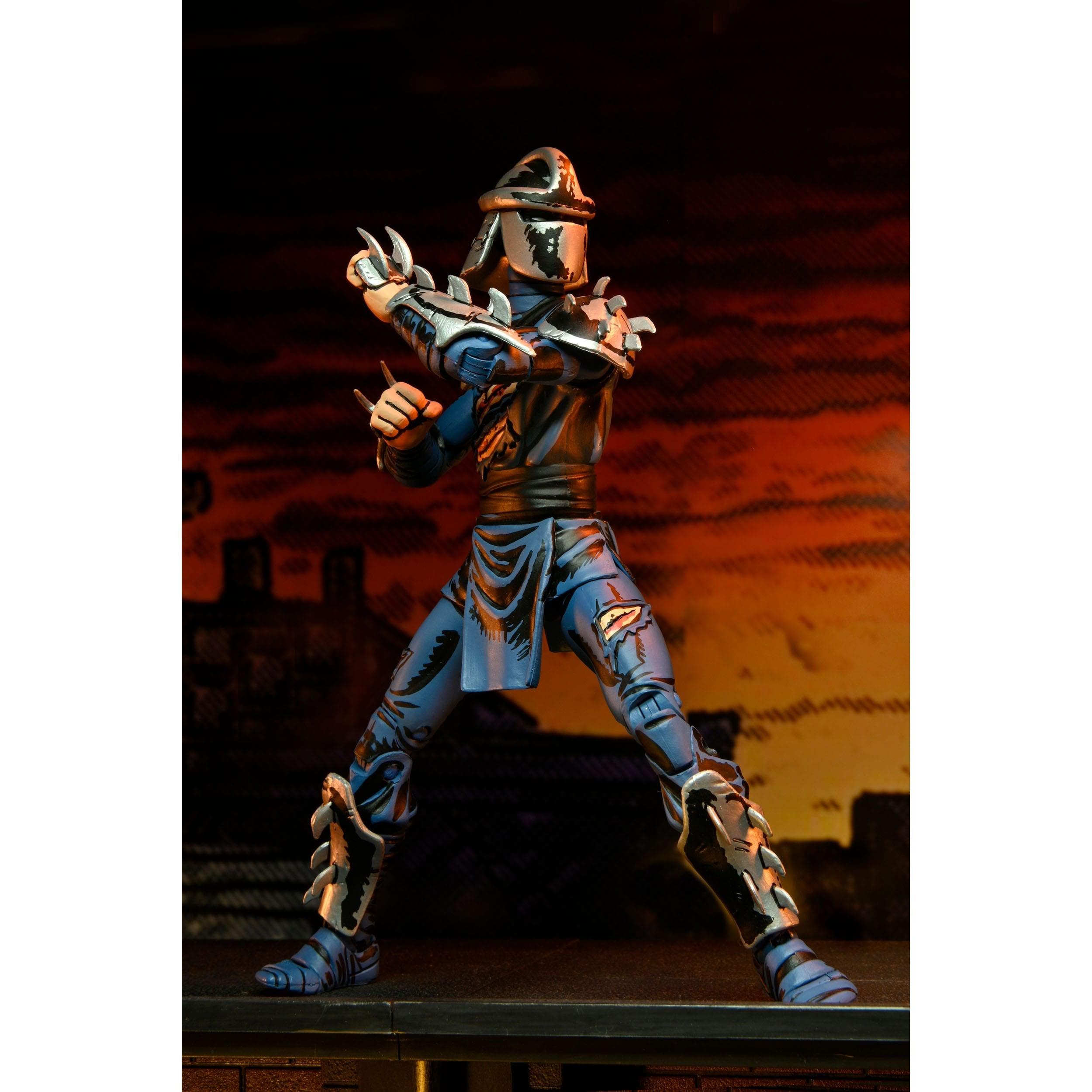 TMNT: Battle Damaged Shredder (Mirage Comics)-Actionfiguren-NECA-Mighty Underground