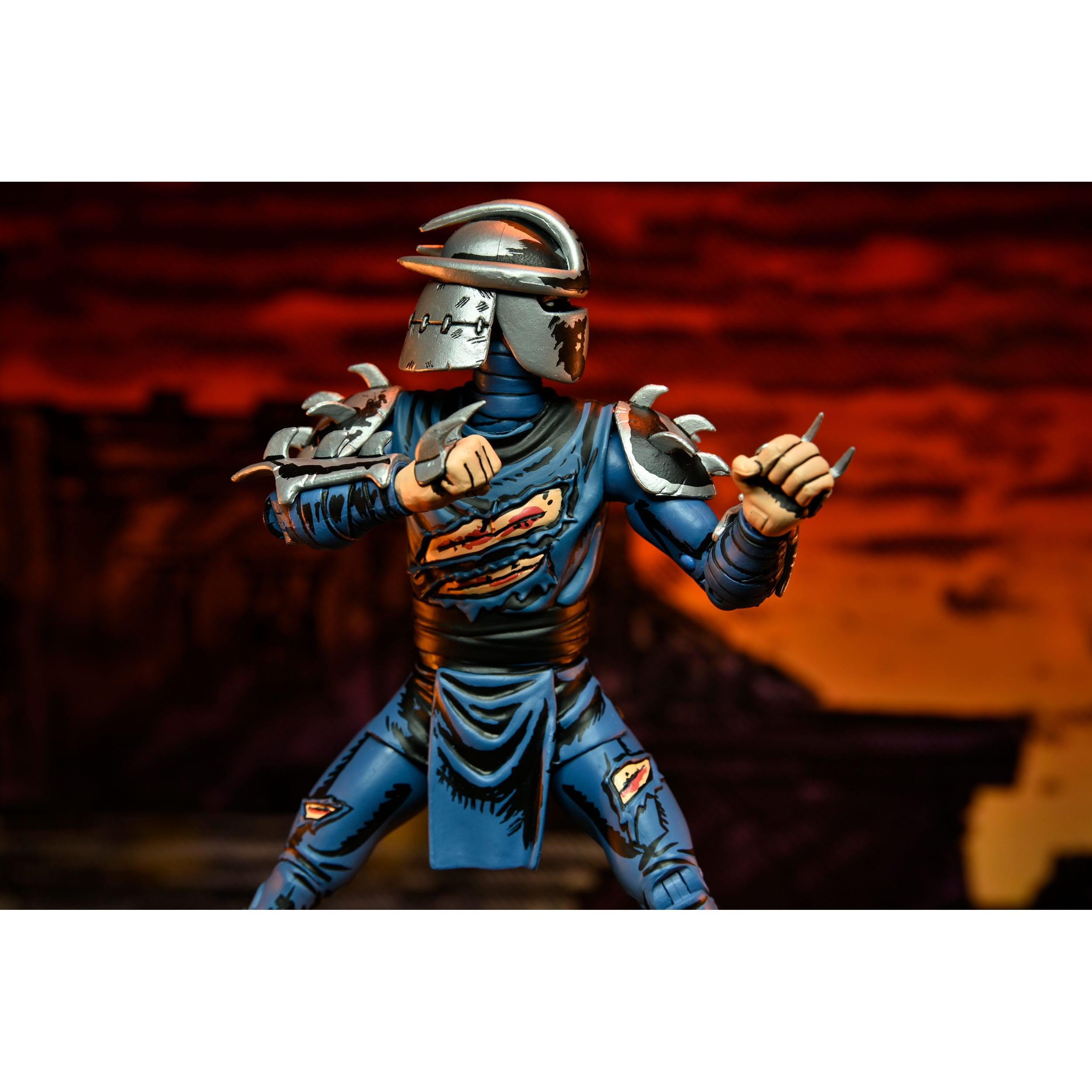 TMNT: Battle Damaged Shredder (Mirage Comics)-Actionfiguren-NECA-Mighty Underground