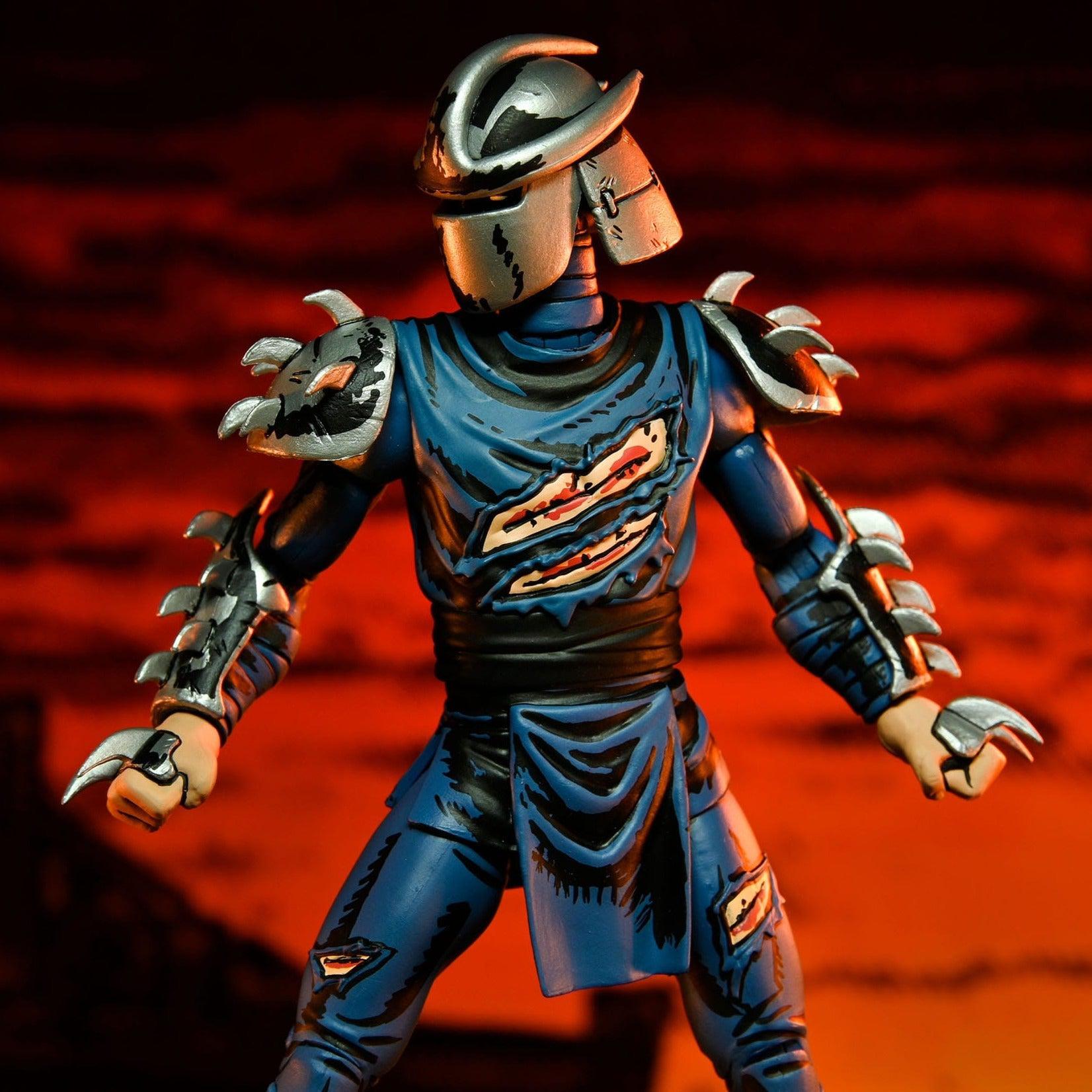 TMNT: Battle Damaged Shredder (Mirage Comics)-Actionfiguren-NECA-Mighty Underground