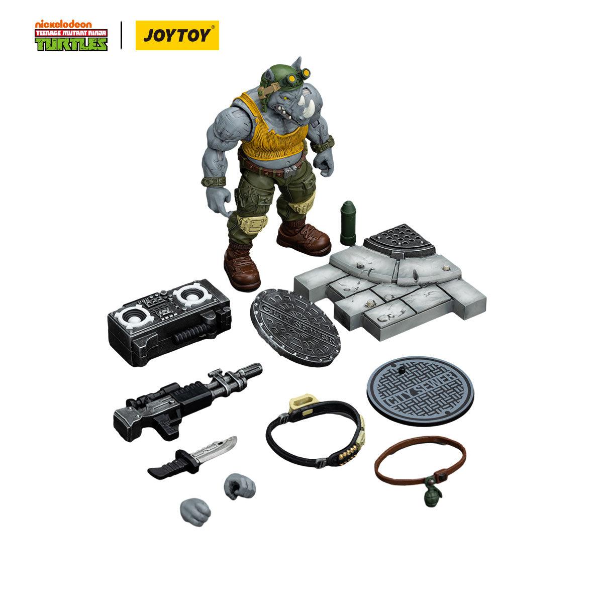 TMNT: Bebop & Rocksteady - Bundle - 1/18-Actionfiguren-JoyToy-Mighty Underground