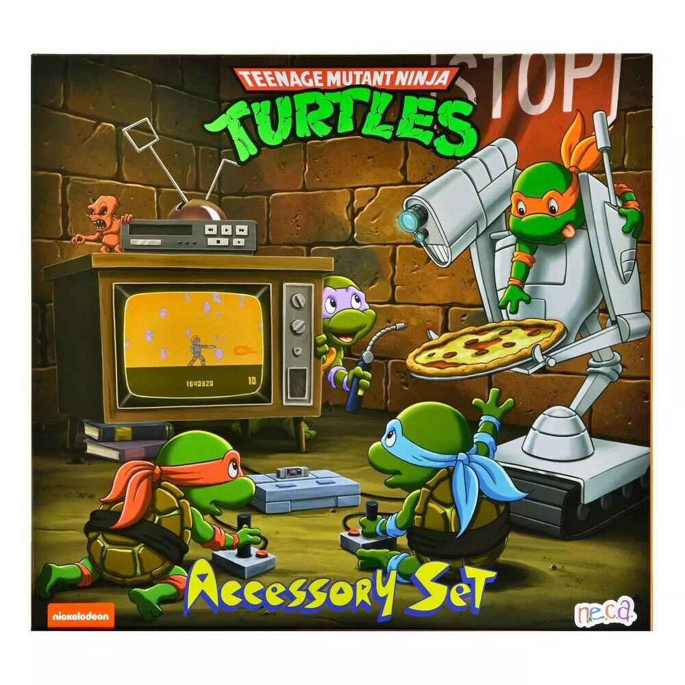 TMNT (Cartoon): Baby Turtles 7” Accessory Pack-Actionfiguren-NECA-Mighty Underground