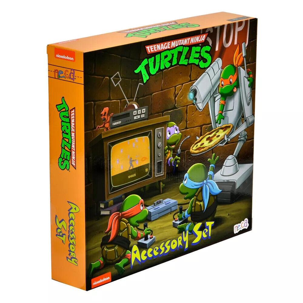 TMNT (Cartoon): Baby Turtles 7” Accessory Pack-Actionfiguren-NECA-Mighty Underground