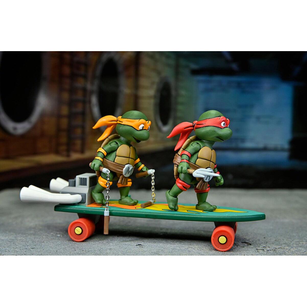 TMNT (Cartoon): Baby Turtles 7” Accessory Pack-Actionfiguren-NECA-Mighty Underground