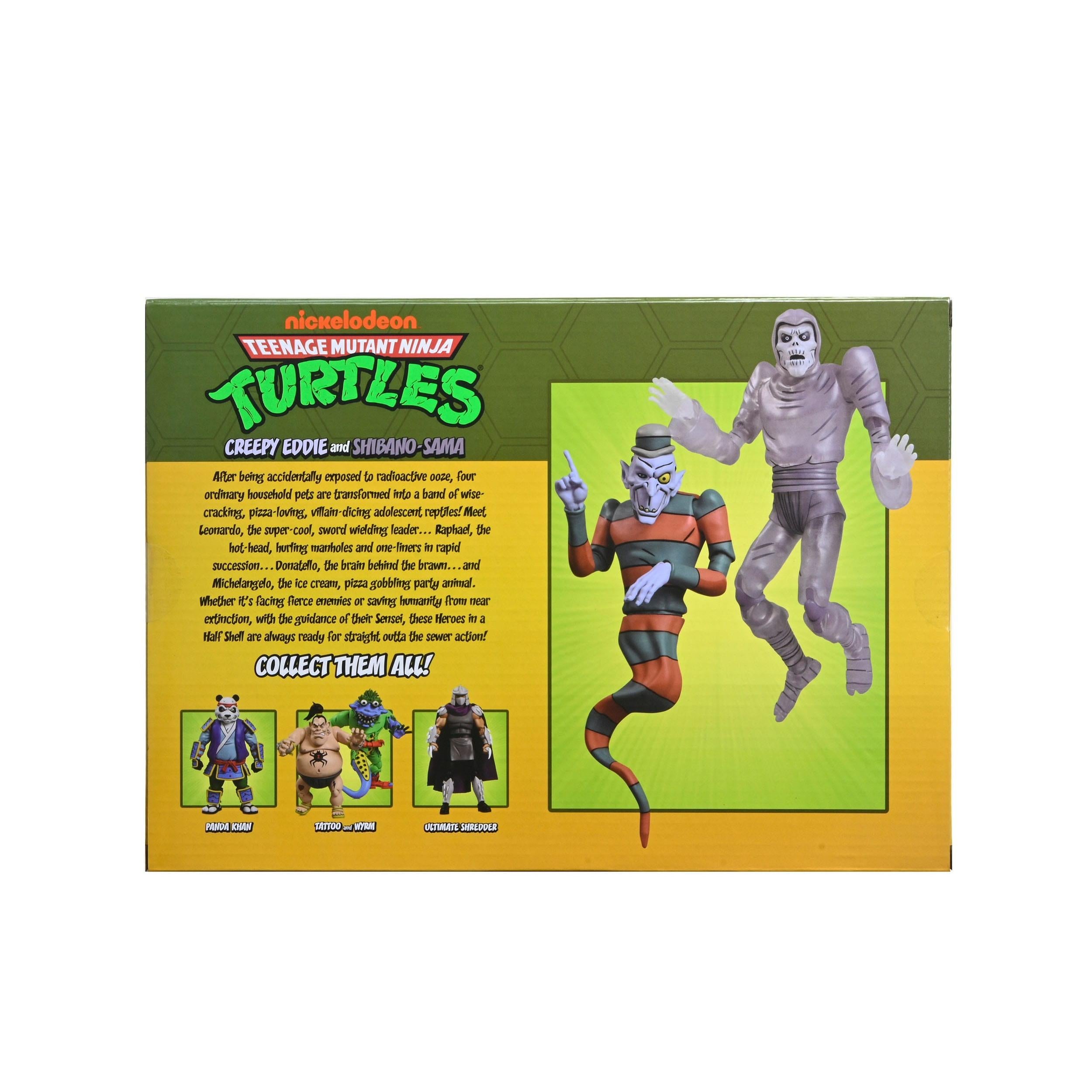 TMNT (Cartoon): Creepy Eddie & Shibano-Sama (Saturday Morning Adventures) - 2-Pack-Actionfiguren-NECA-Mighty Underground