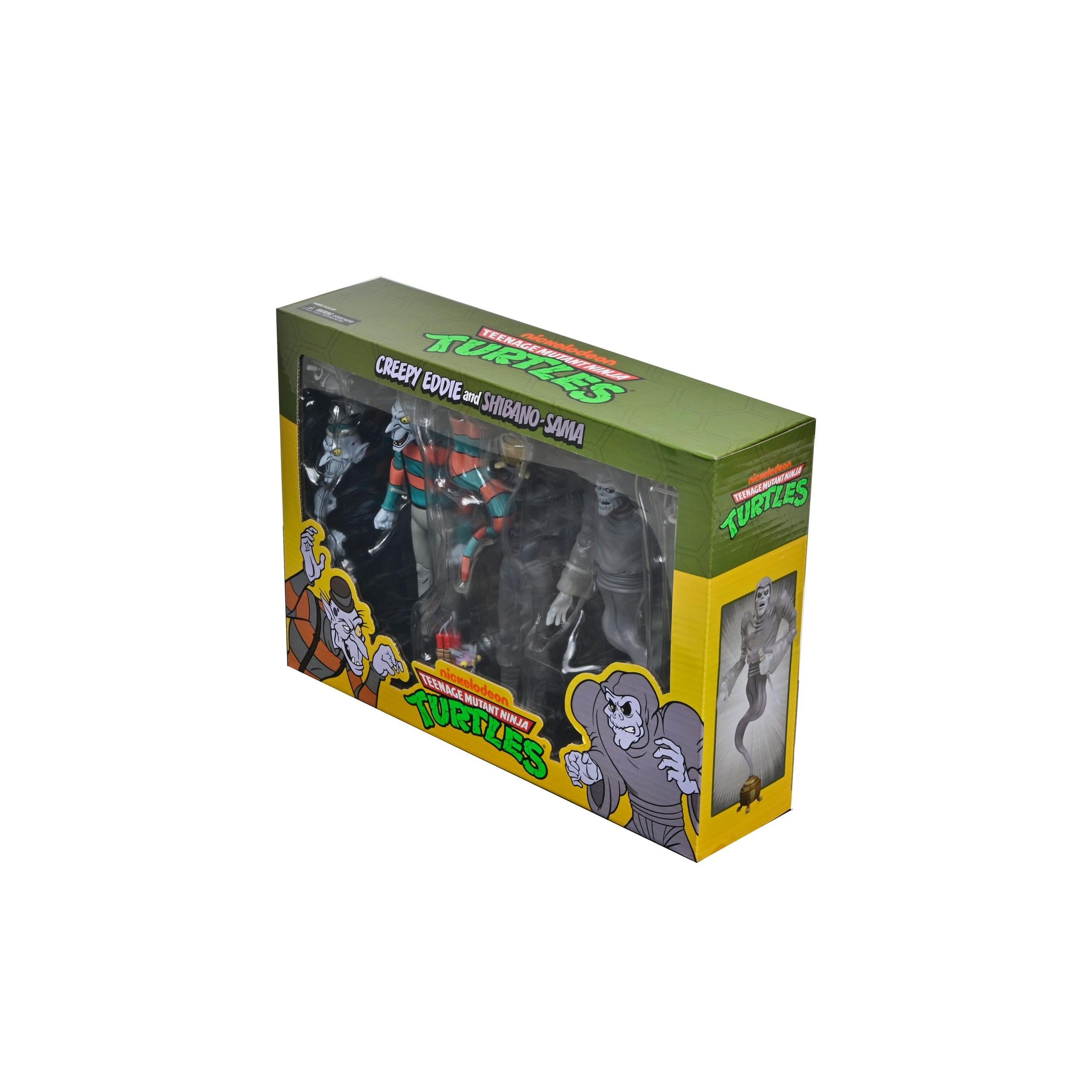TMNT (Cartoon): Creepy Eddie & Shibano-Sama (Saturday Morning Adventures) - 2-Pack-Actionfiguren-NECA-Mighty Underground