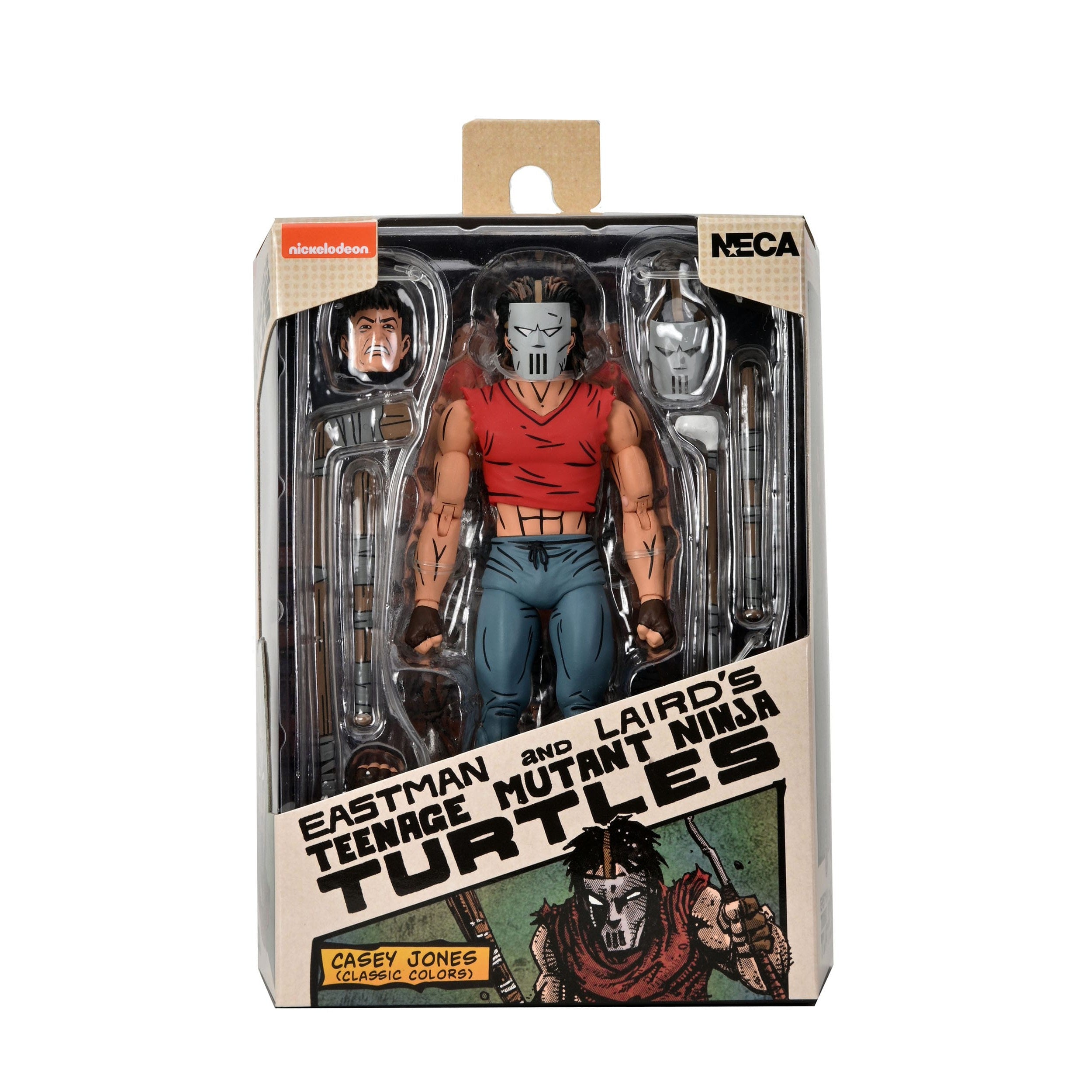 TMNT: Casey Jones in Red Shirt (Mirage Comics)-Actionfiguren-NECA-Mighty Underground