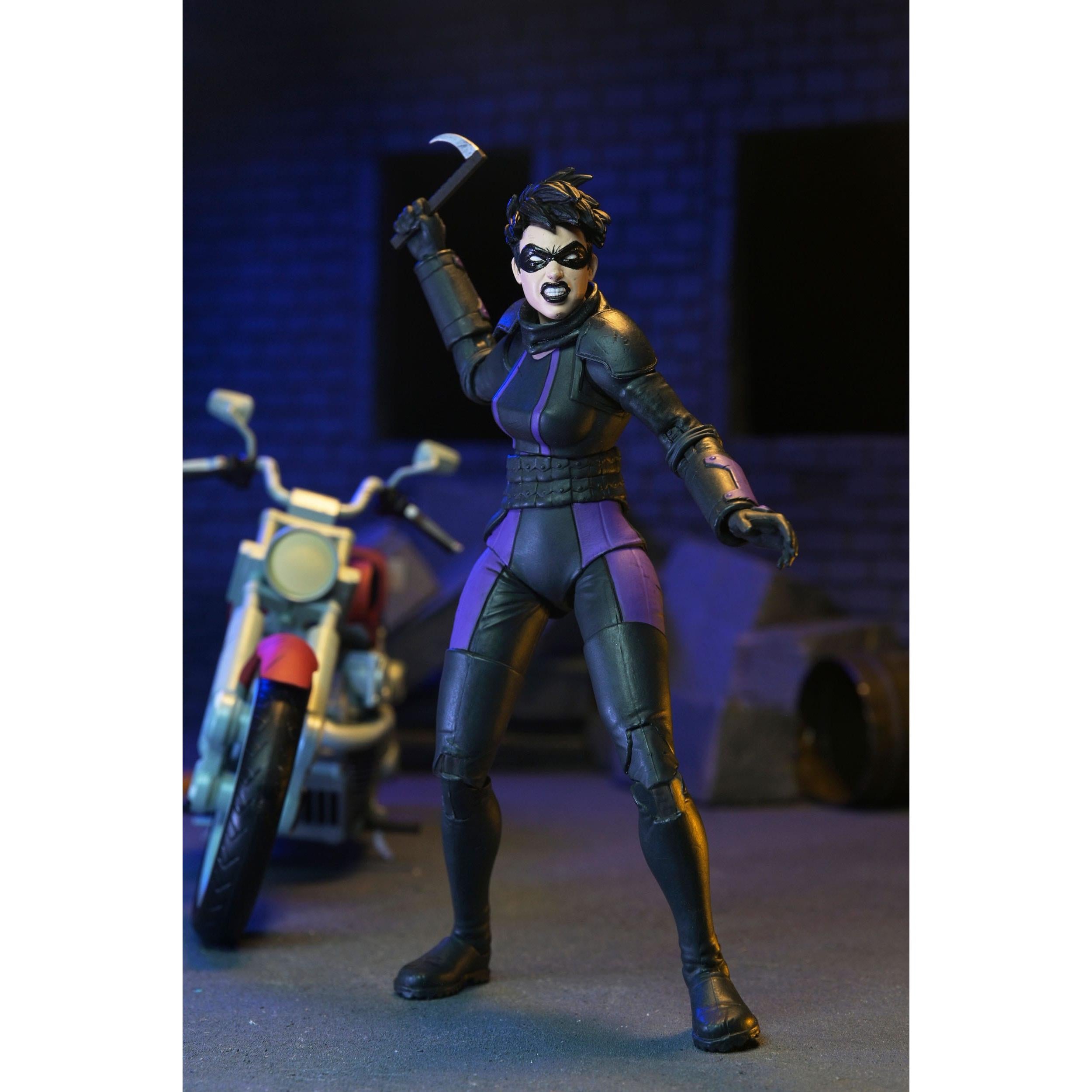TMNT: Casey Marie with Motorcycle (The Last Ronin)-Actionfiguren-NECA-Mighty Underground