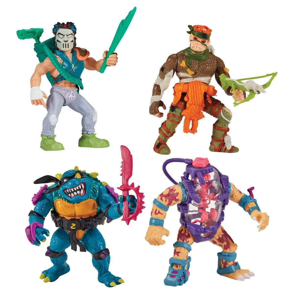 TMNT: Classic Mutants #3 Rat King, Casey Jones, Slash, Mutagen Man - 4-Pack-Actionfiguren-Playmates Toys-Mighty Underground