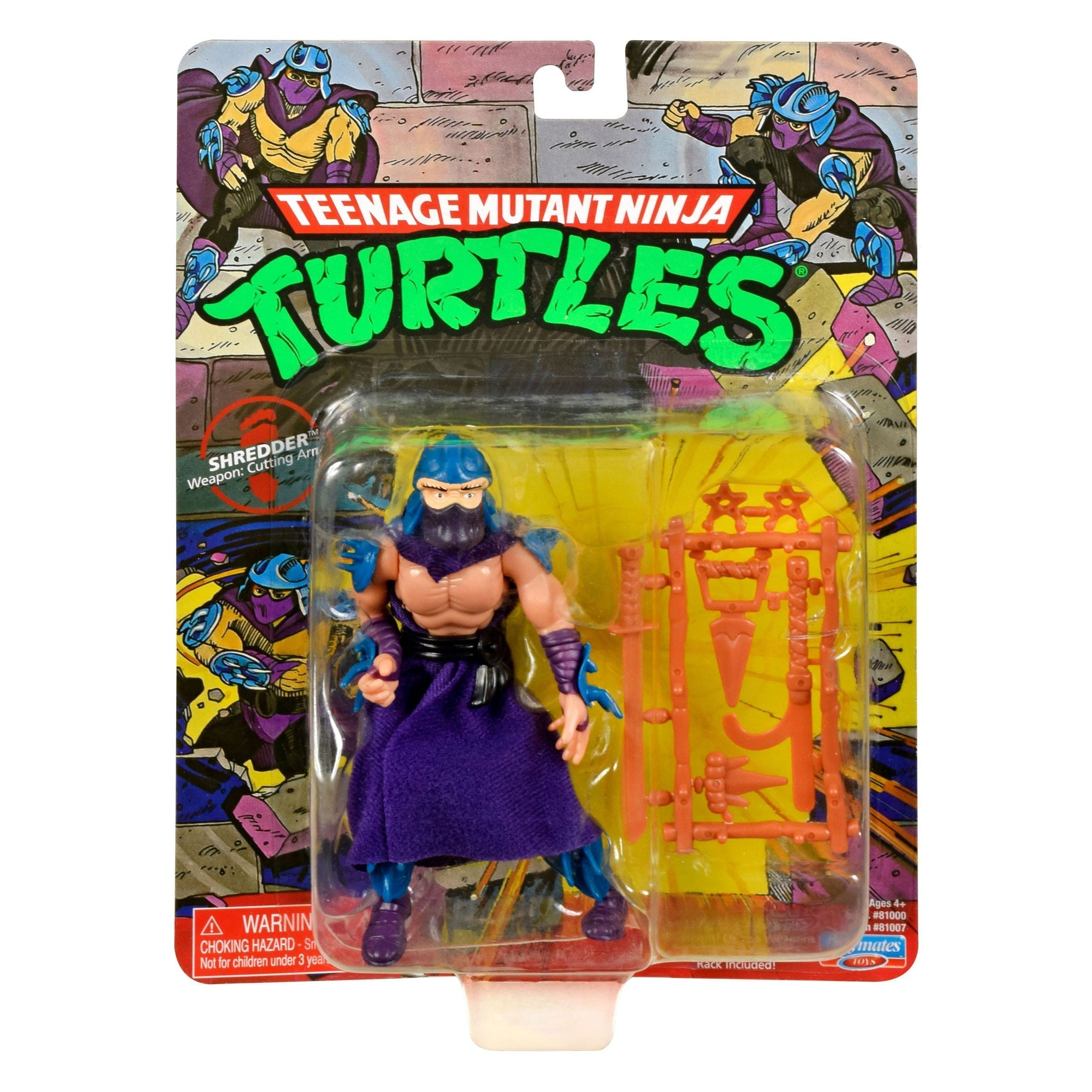 TMNT: Classic Shredder-Actionfiguren-Playmates Toys-Mighty Underground