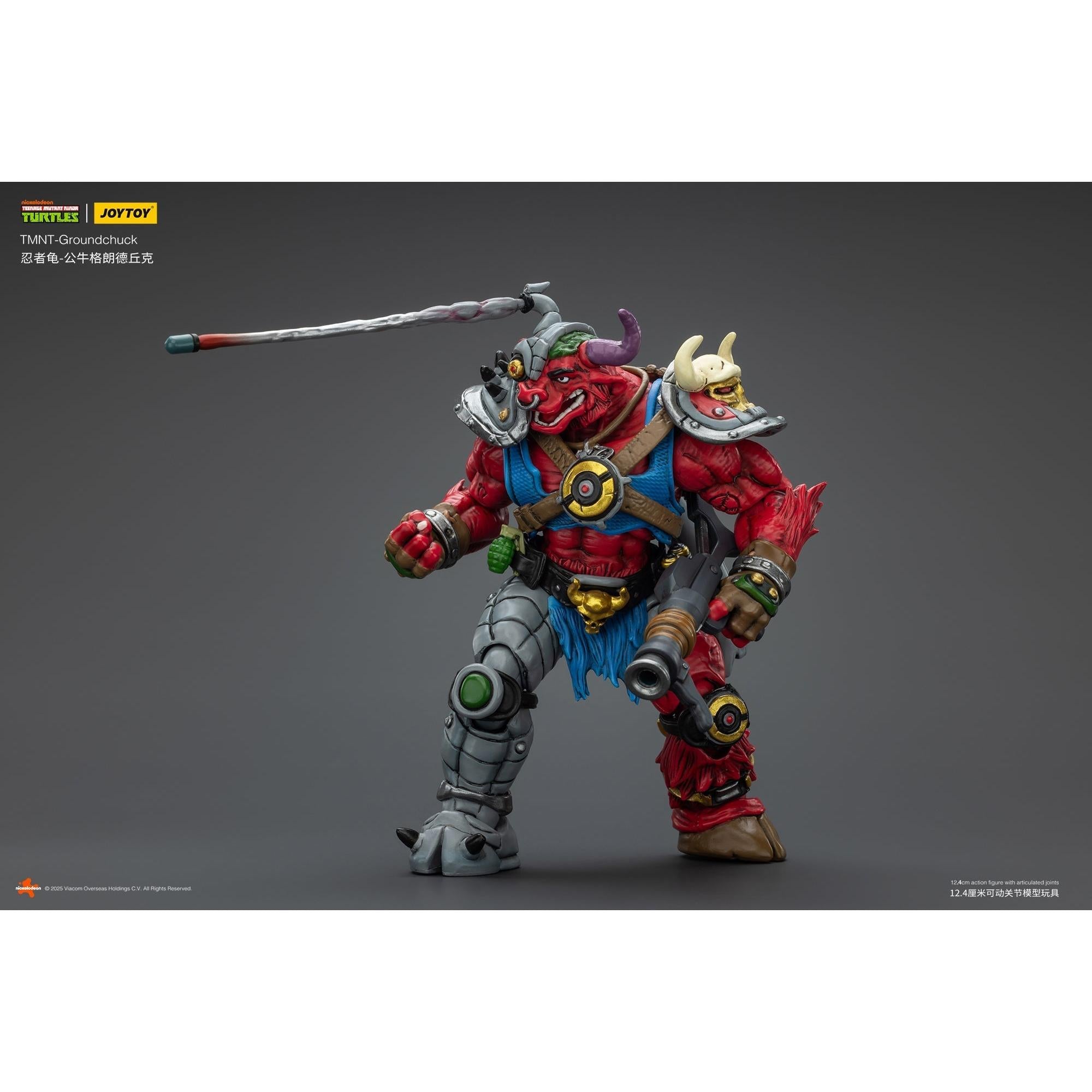 TMNT: Groundchuck - 1/18-Actionfiguren-JoyToy-Mighty Underground