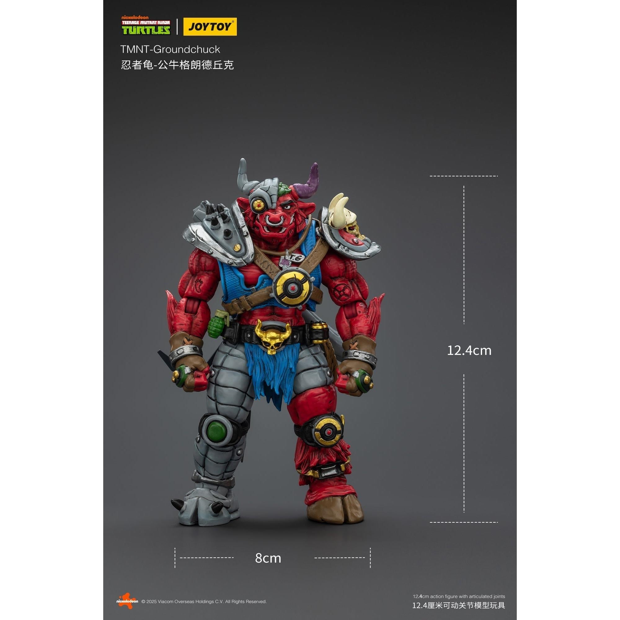 TMNT: Groundchuck - 1/18-Actionfiguren-JoyToy-Mighty Underground