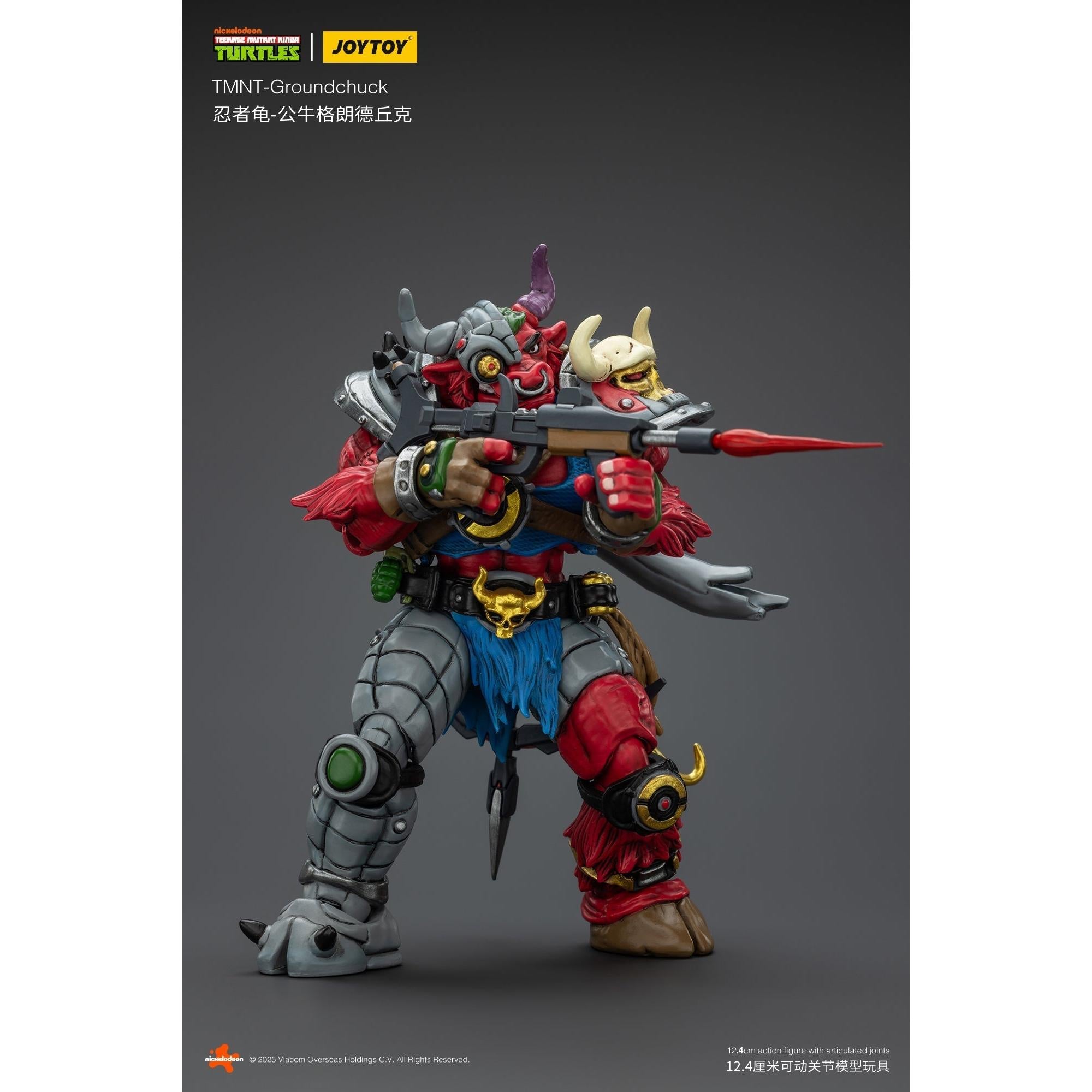 TMNT: Groundchuck - 1/18-Actionfiguren-JoyToy-Mighty Underground