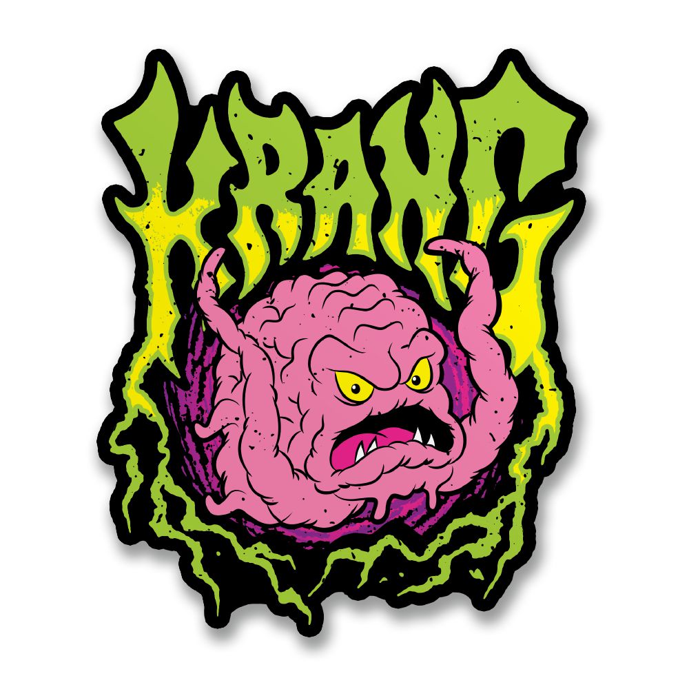 TMNT: Krang - Sticker-Sticker-Mighty Underground-Mighty Underground