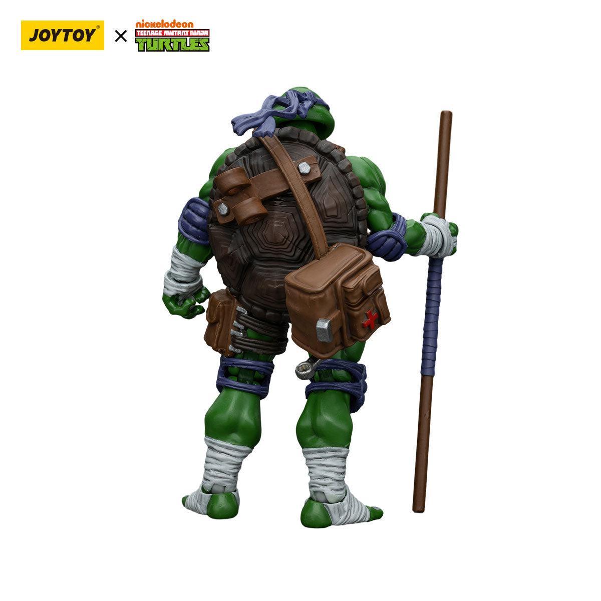 TMNT: Leonardo, Michelangelo, Donatello, Raphael - 4er Bundle - 1/18-Actionfiguren-JoyToy-Mighty Underground