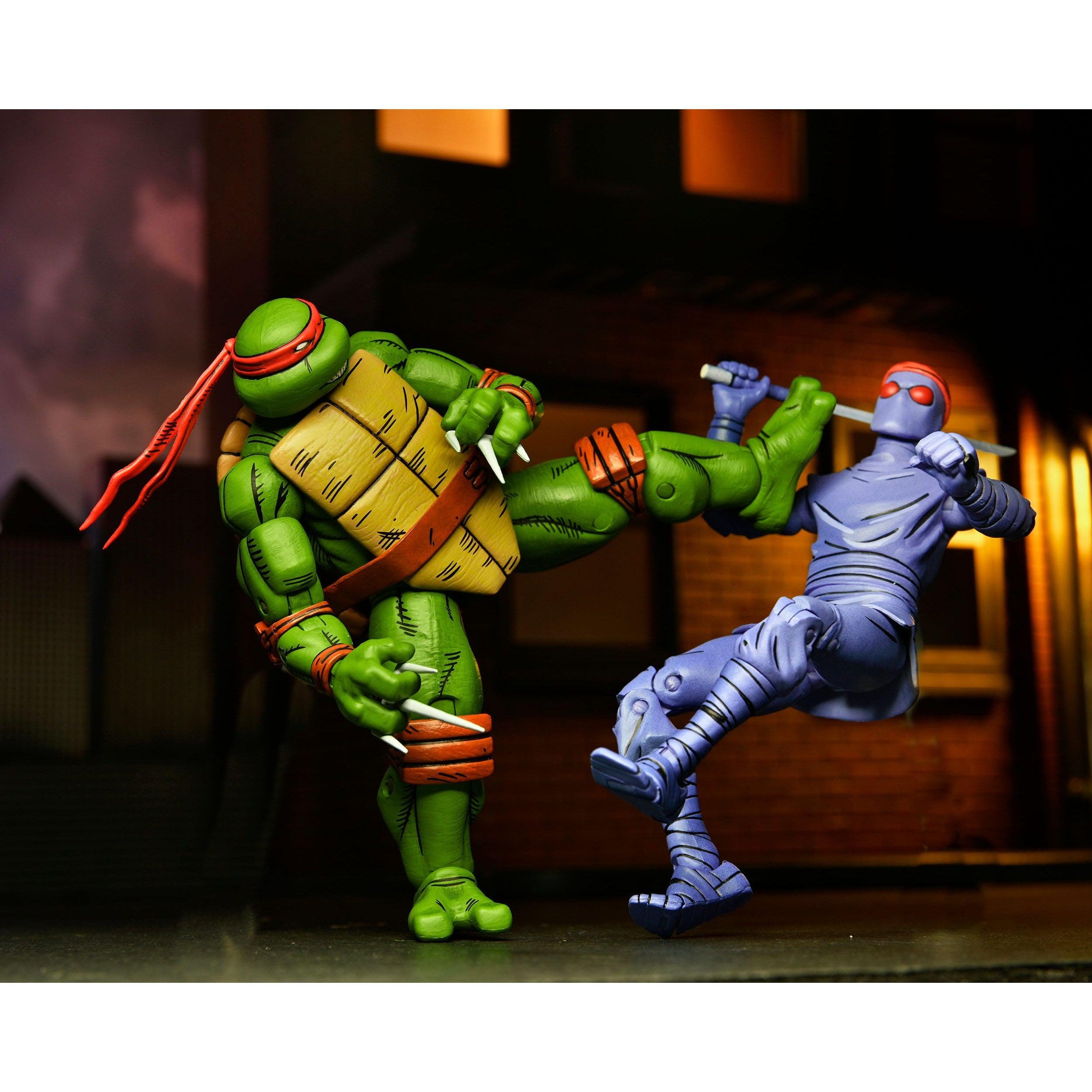 TMNT: Leonardo, Raphael, Michelangelo, & Donatello 4-Pack (Mirage Comics)-Actionfiguren-NECA-Mighty Underground