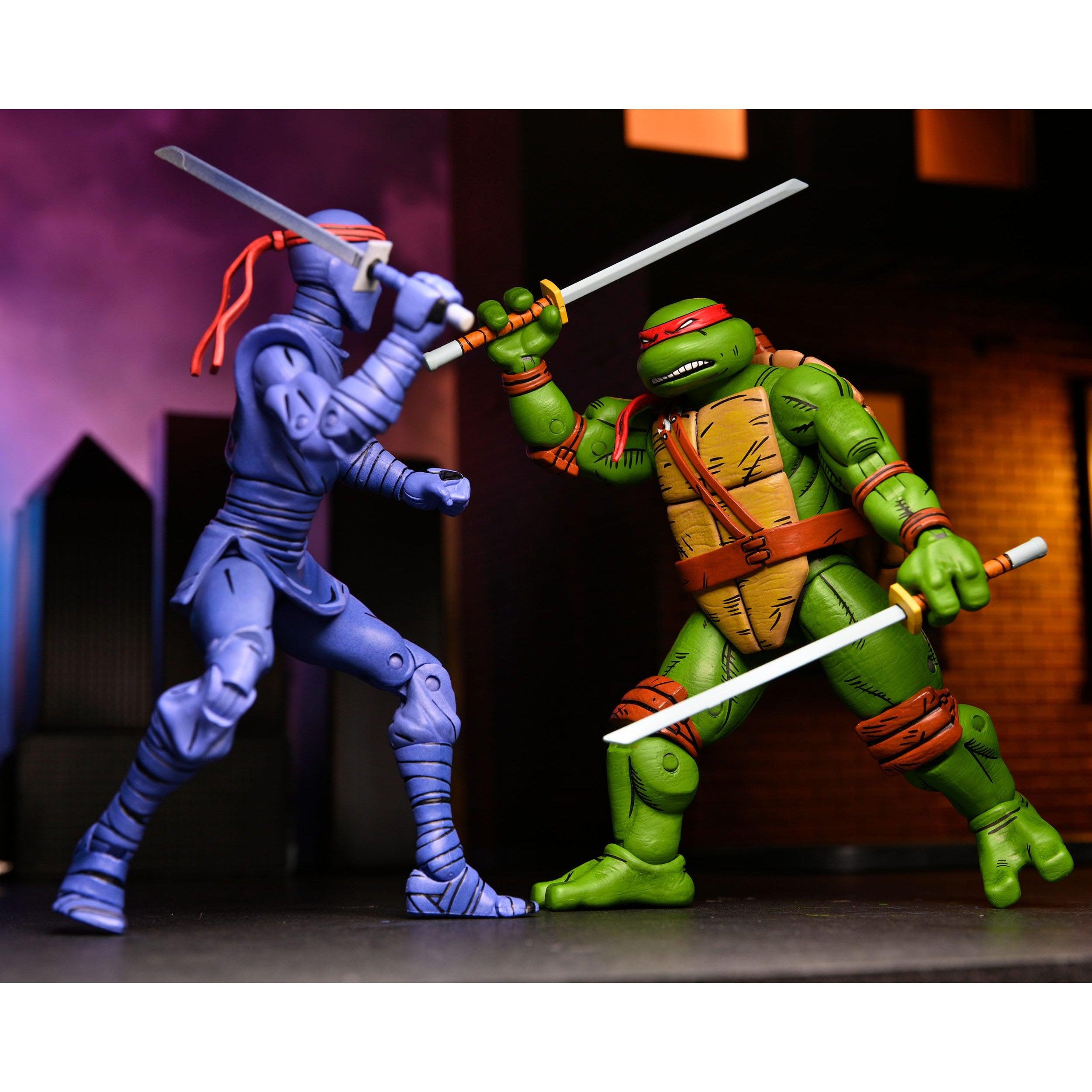 TMNT: Leonardo, Raphael, Michelangelo, & Donatello 4-Pack (Mirage Comics)-Actionfiguren-NECA-Mighty Underground