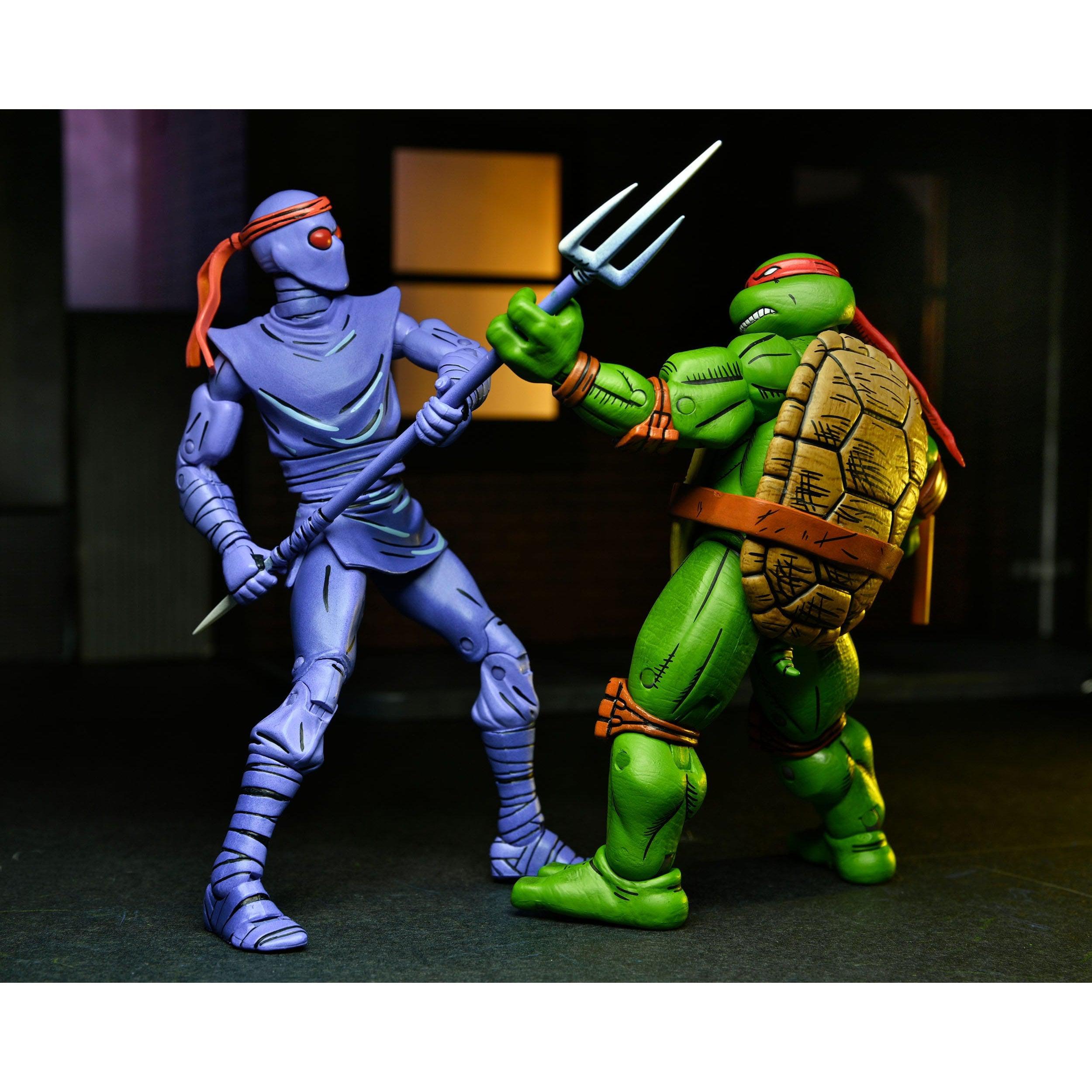 TMNT: Leonardo, Raphael, Michelangelo, & Donatello 4-Pack (Mirage Comics)-Actionfiguren-NECA-Mighty Underground