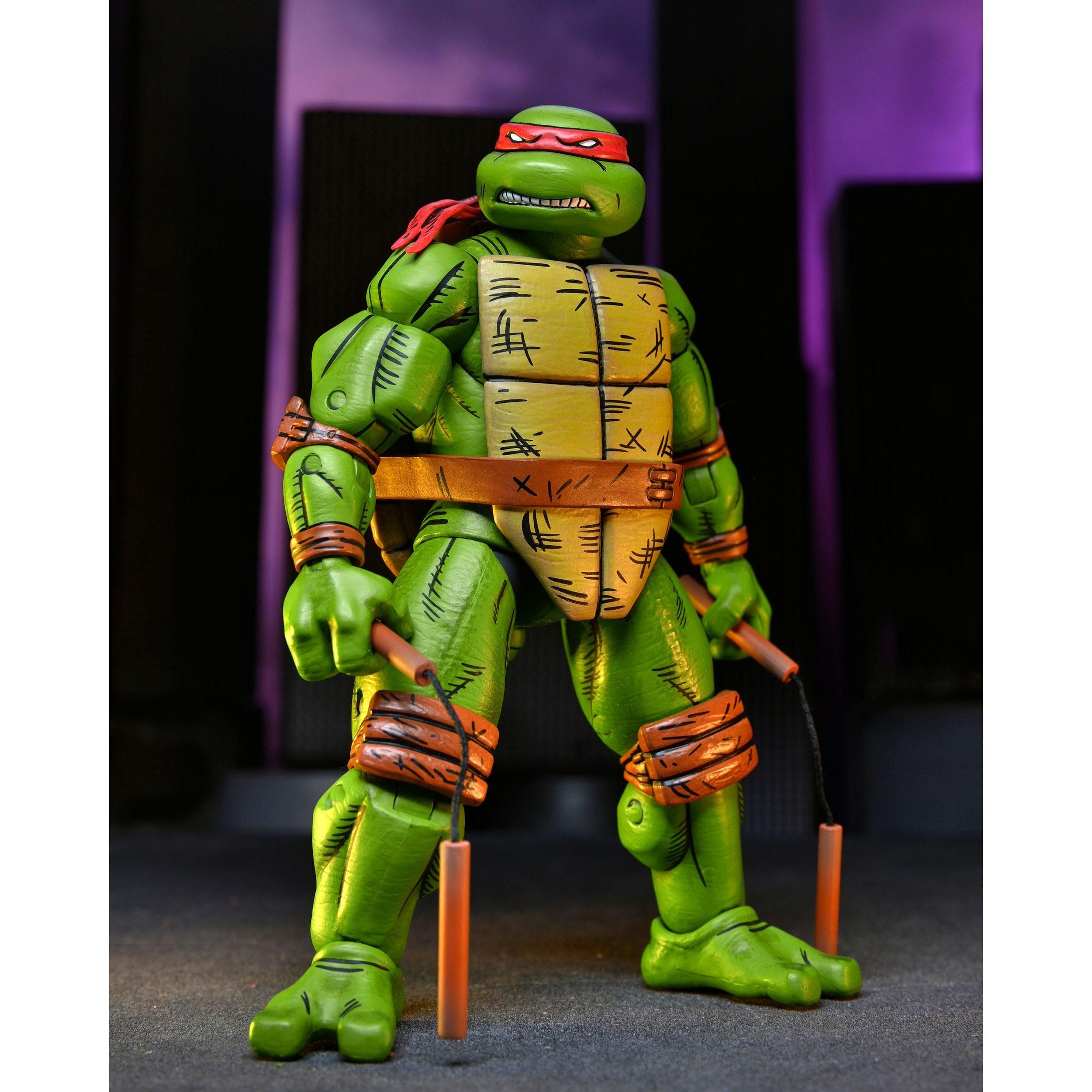 TMNT: Leonardo, Raphael, Michelangelo, & Donatello 4-Pack (Mirage Comics)-Actionfiguren-NECA-Mighty Underground