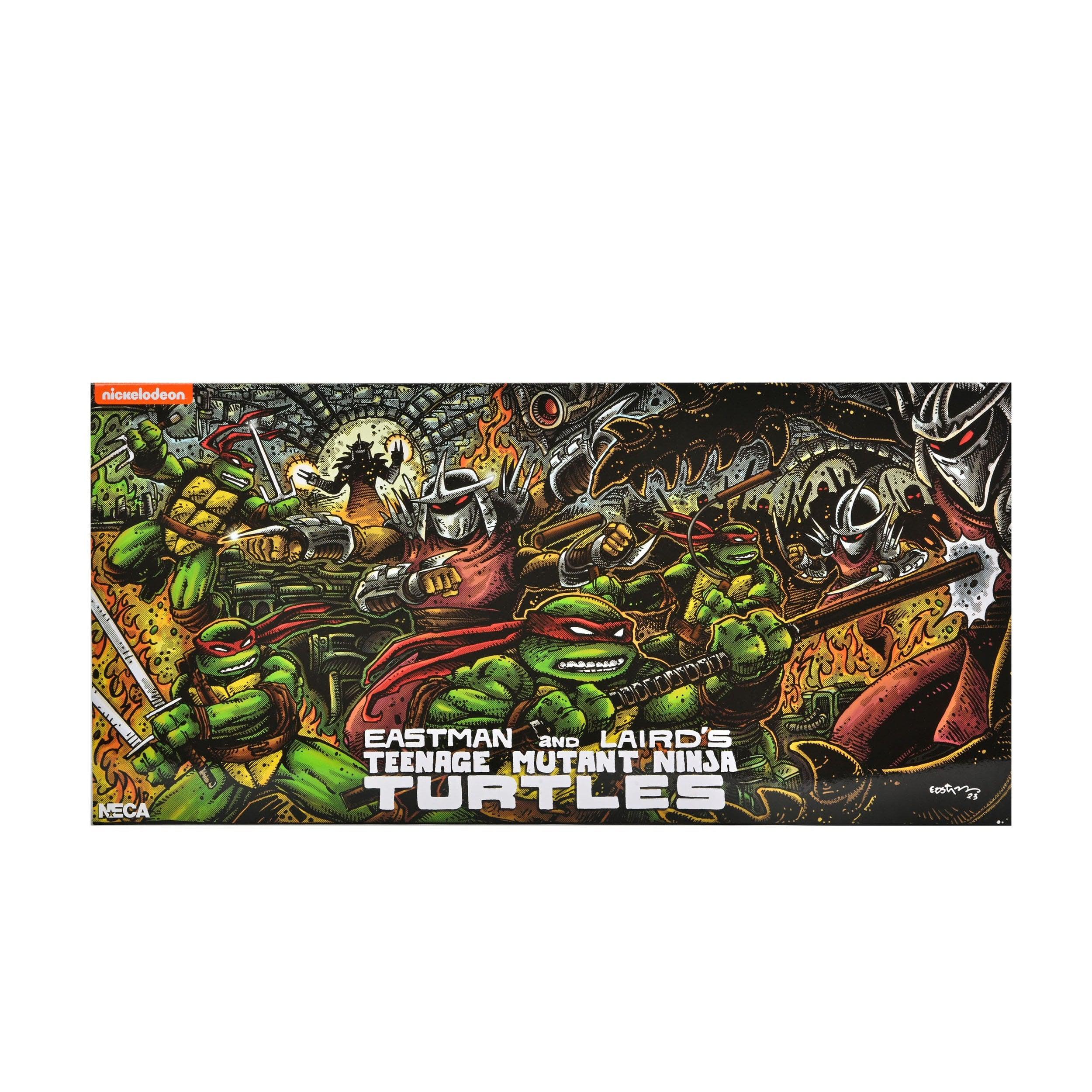 TMNT: Leonardo, Raphael, Michelangelo, & Donatello 4-Pack (Mirage Comics)-Actionfiguren-NECA-Mighty Underground