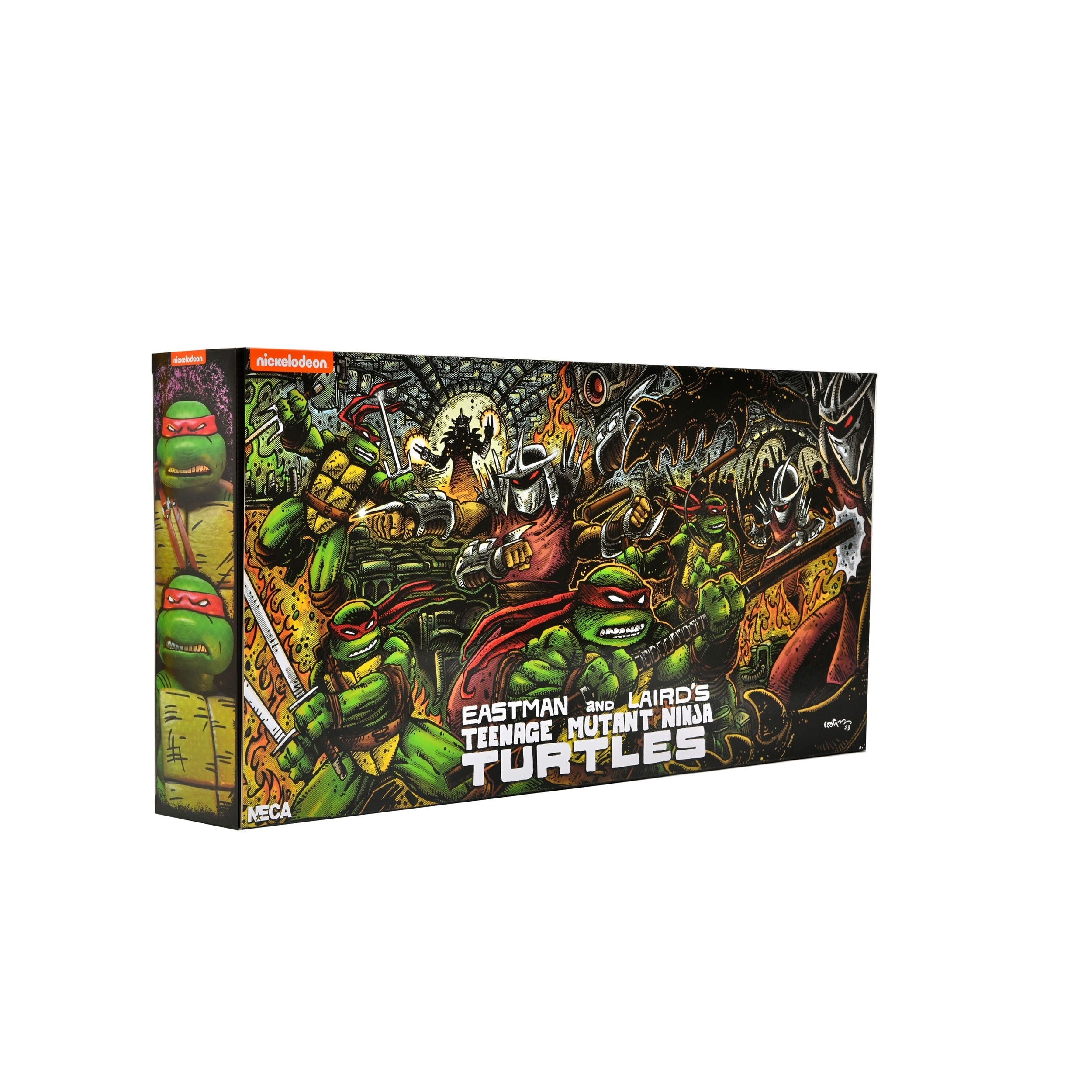 TMNT: Leonardo, Raphael, Michelangelo, & Donatello 4-Pack (Mirage Comics)-Actionfiguren-NECA-Mighty Underground