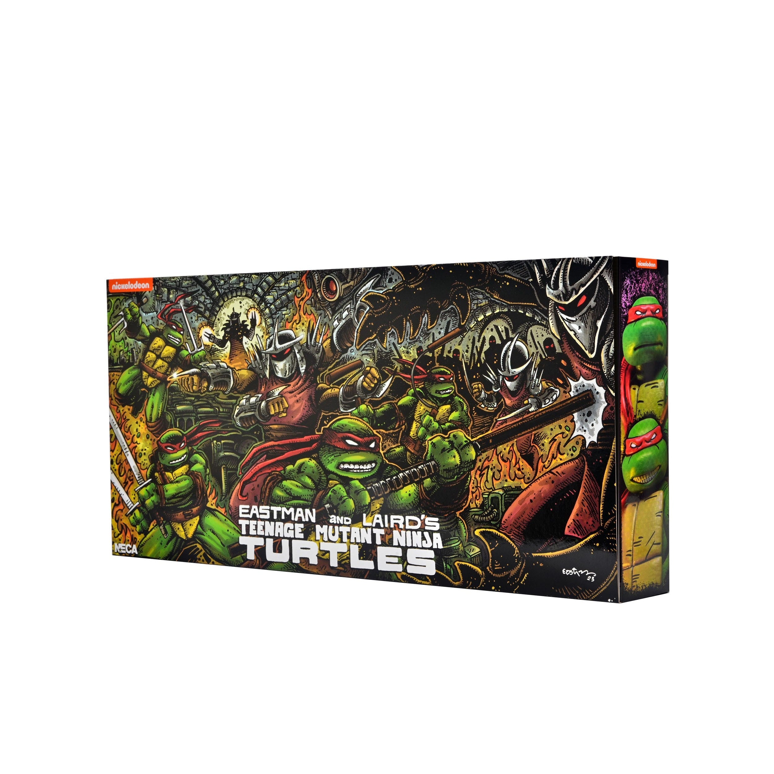 TMNT: Leonardo, Raphael, Michelangelo, & Donatello 4-Pack (Mirage Comics)-Actionfiguren-NECA-Mighty Underground