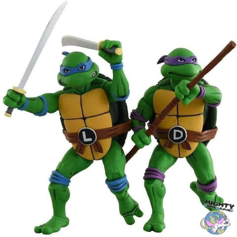 TMNT: Leonardo and Donatello 2-Pack-Actionfiguren-NECA-mighty-underground