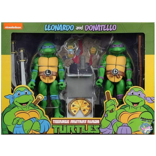TMNT: Leonardo and Donatello 2-Pack-Actionfiguren-NECA-mighty-underground