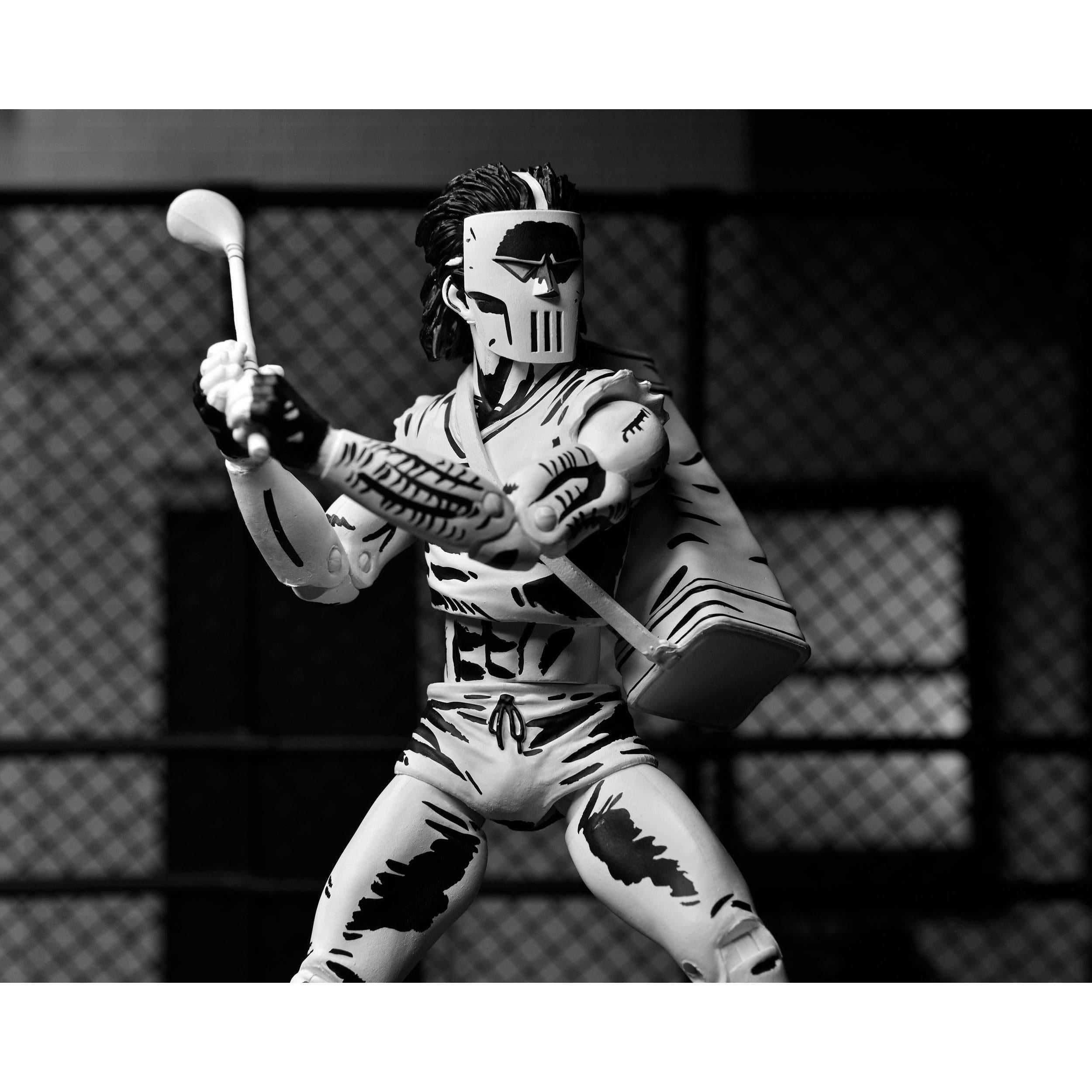 TMNT (Mirage): Casey Jones (Black & White)-Actionfiguren-NECA-Mighty Underground
