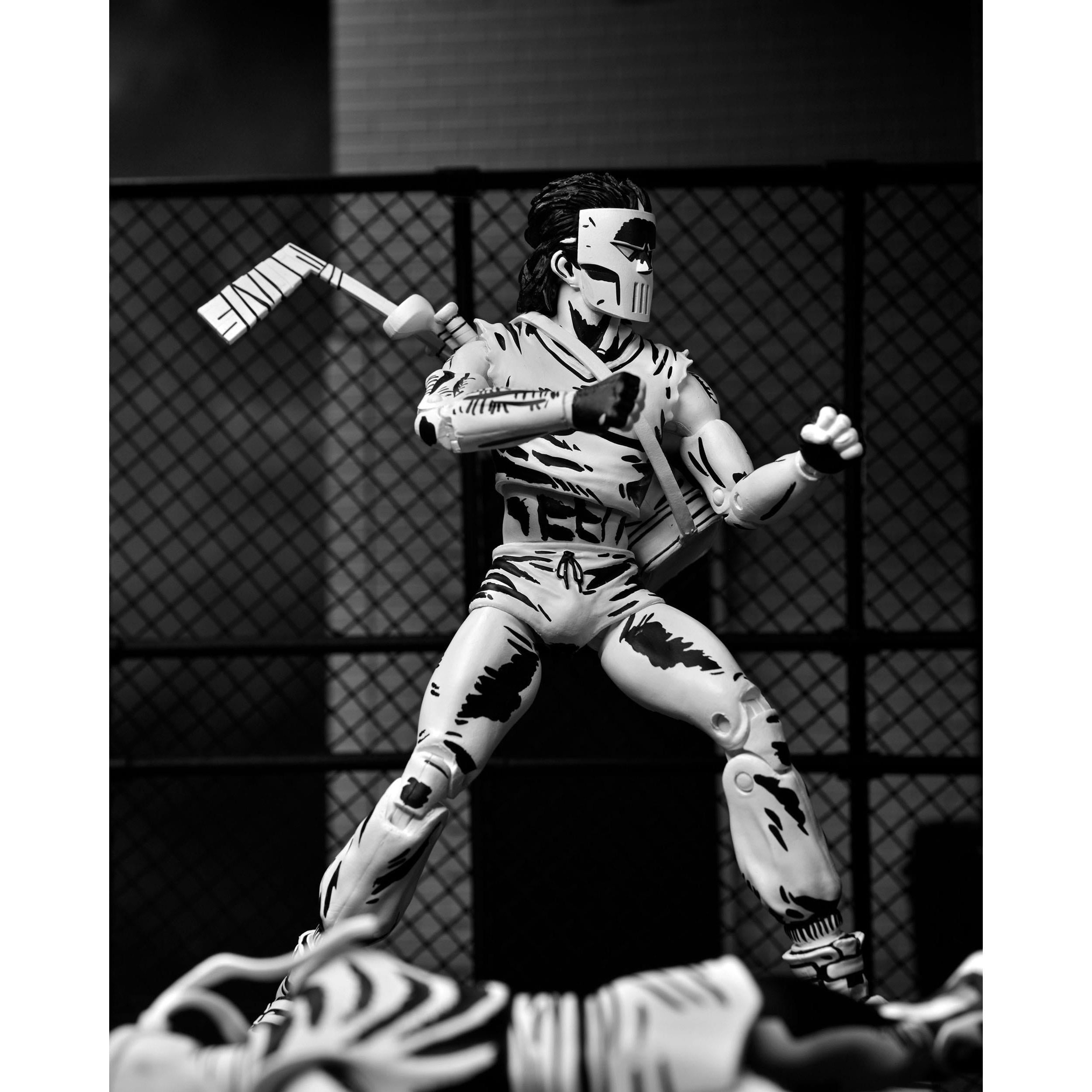TMNT (Mirage): Casey Jones (Black & White)-Actionfiguren-NECA-Mighty Underground