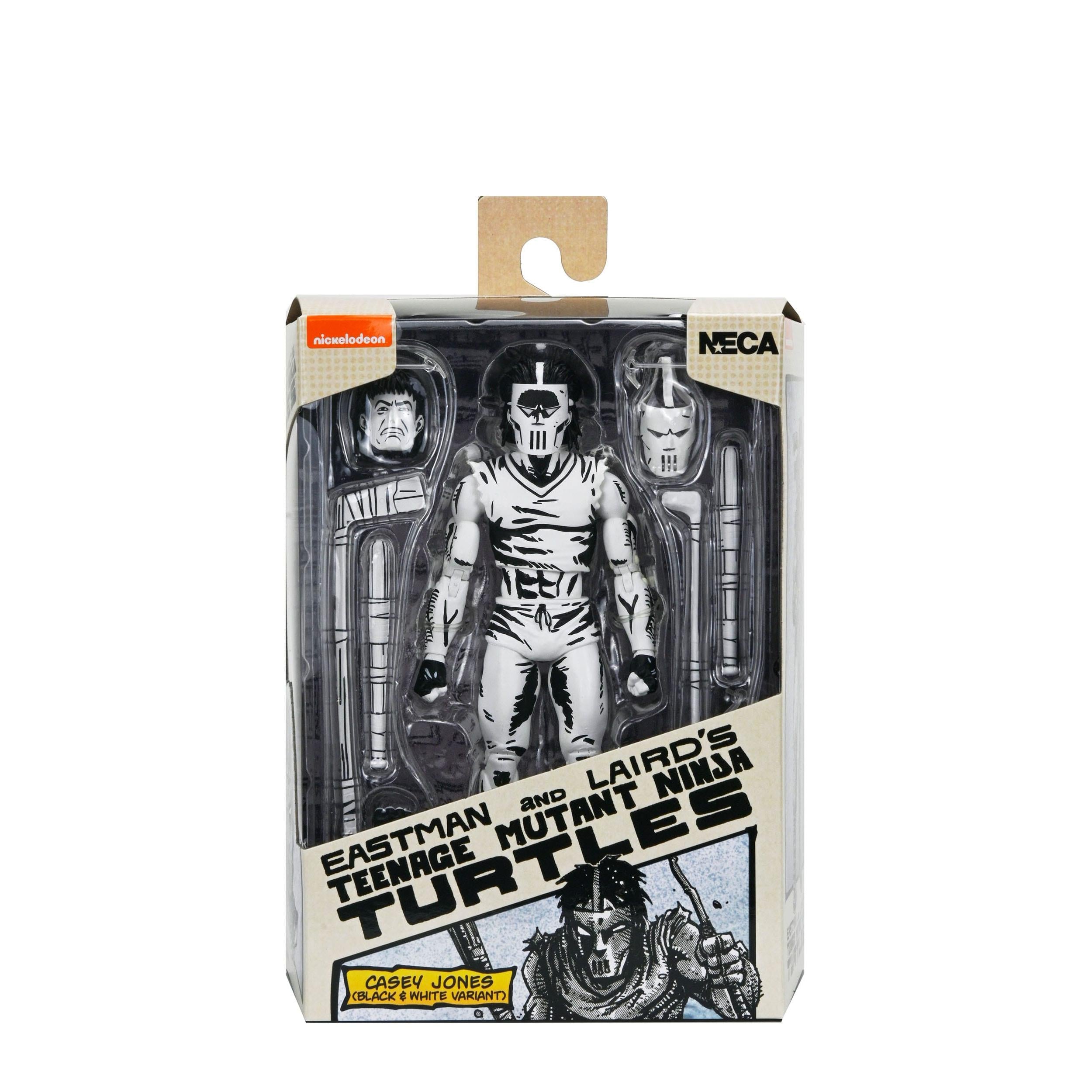TMNT (Mirage): Casey Jones (Black & White)-Actionfiguren-NECA-Mighty Underground