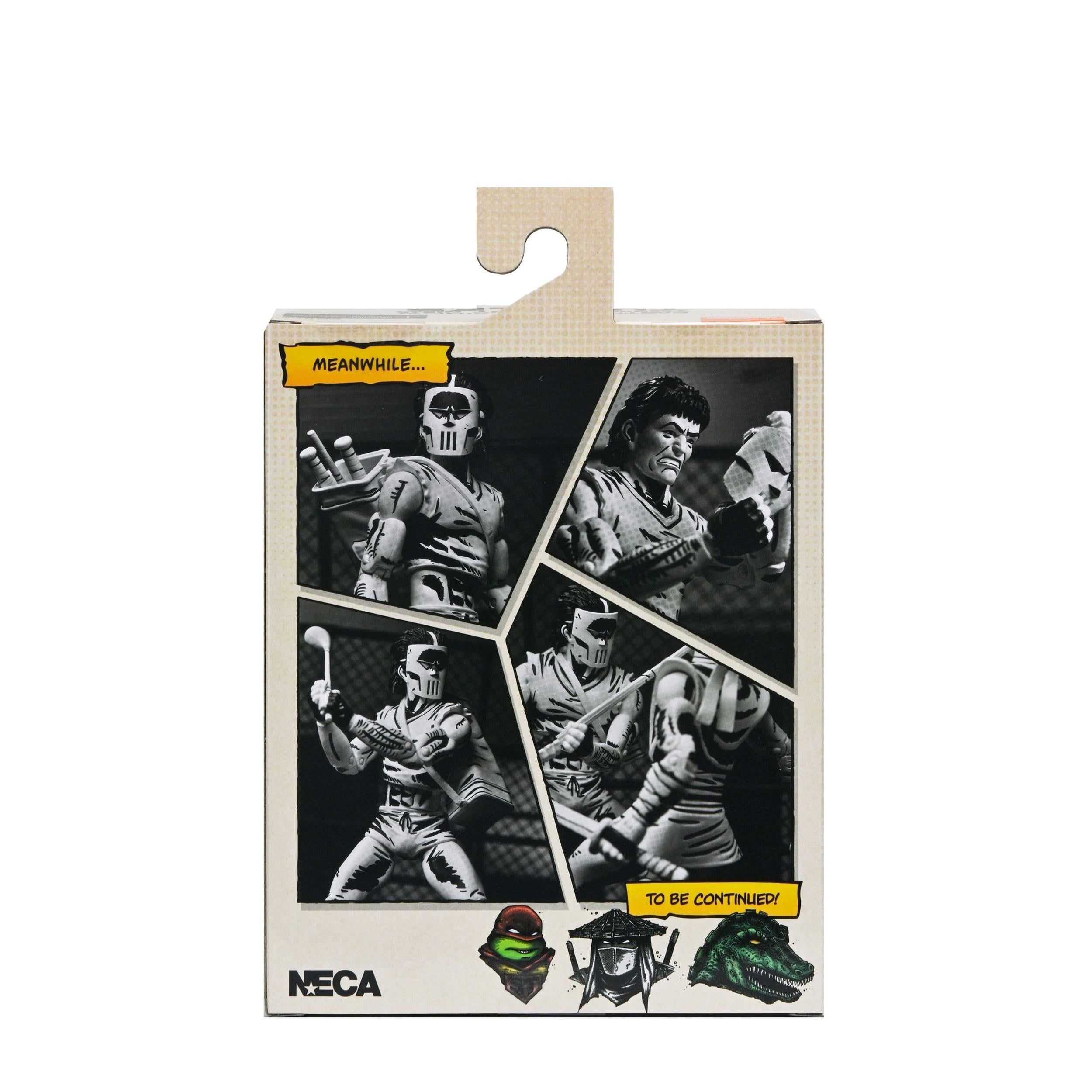 TMNT (Mirage): Casey Jones (Black & White)-Actionfiguren-NECA-Mighty Underground