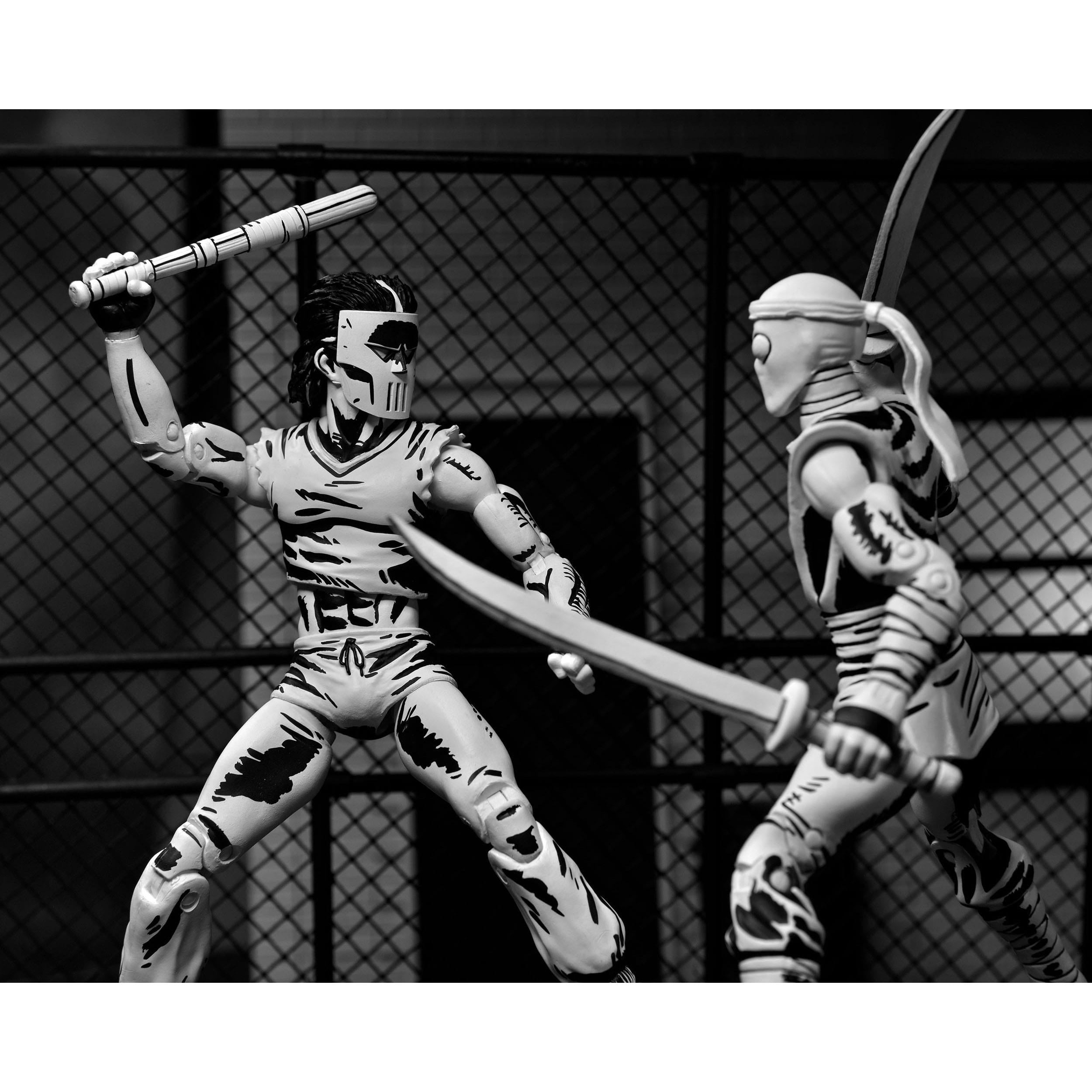 TMNT (Mirage): Casey Jones (Black & White)-Actionfiguren-NECA-Mighty Underground