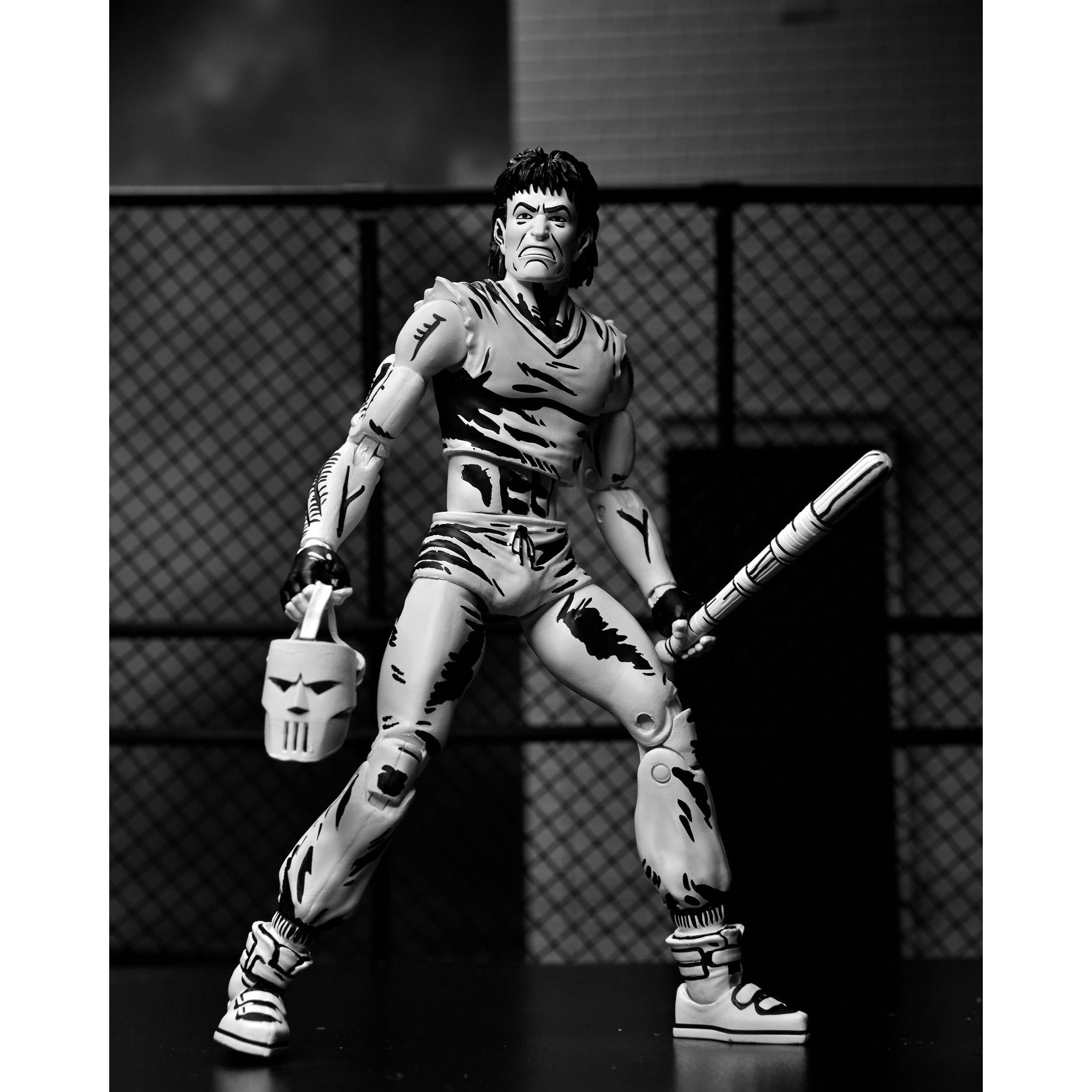 TMNT (Mirage): Casey Jones (Black & White)-Actionfiguren-NECA-Mighty Underground