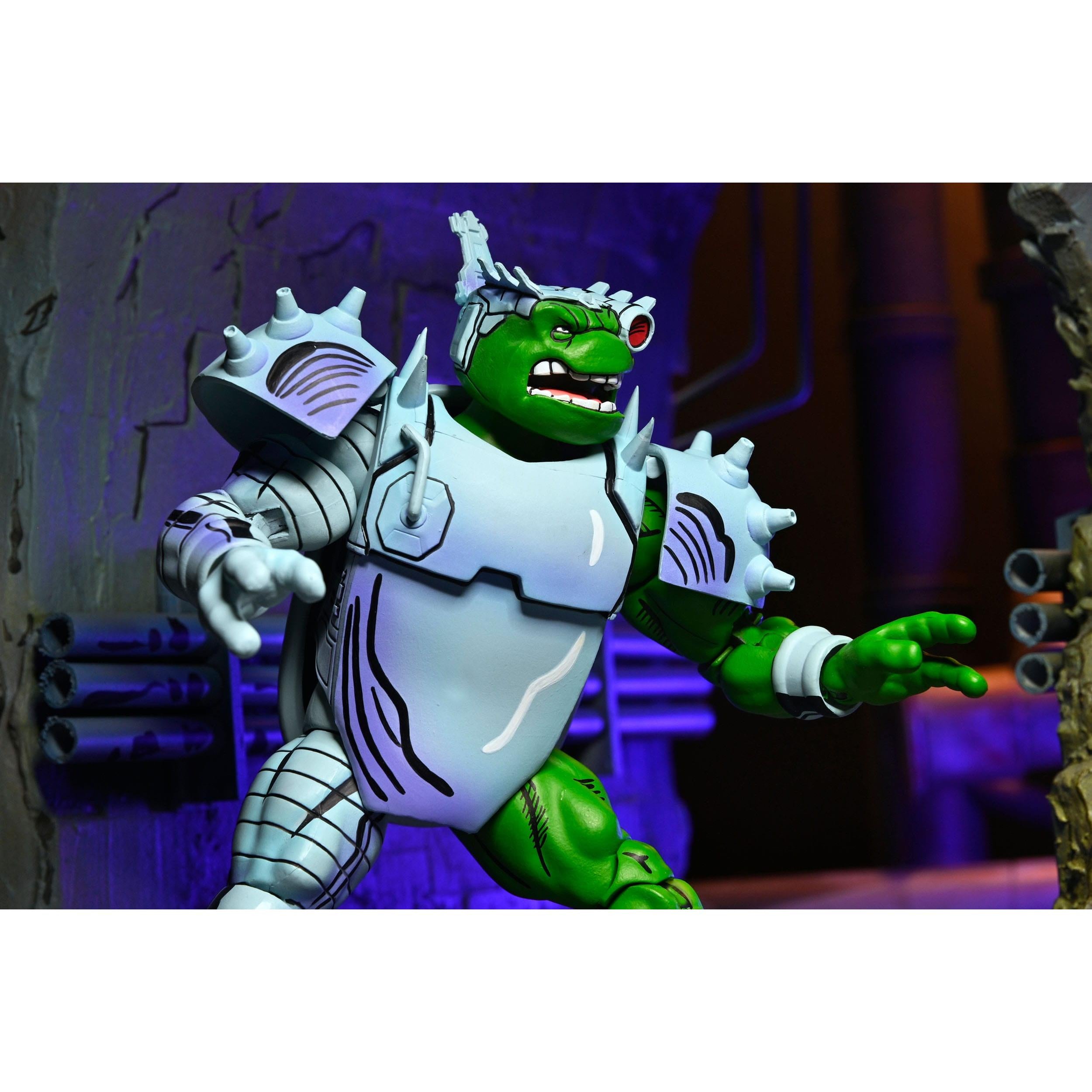 TMNT (Mirage): Cyborg Donatello-Actionfiguren-NECA-Mighty Underground