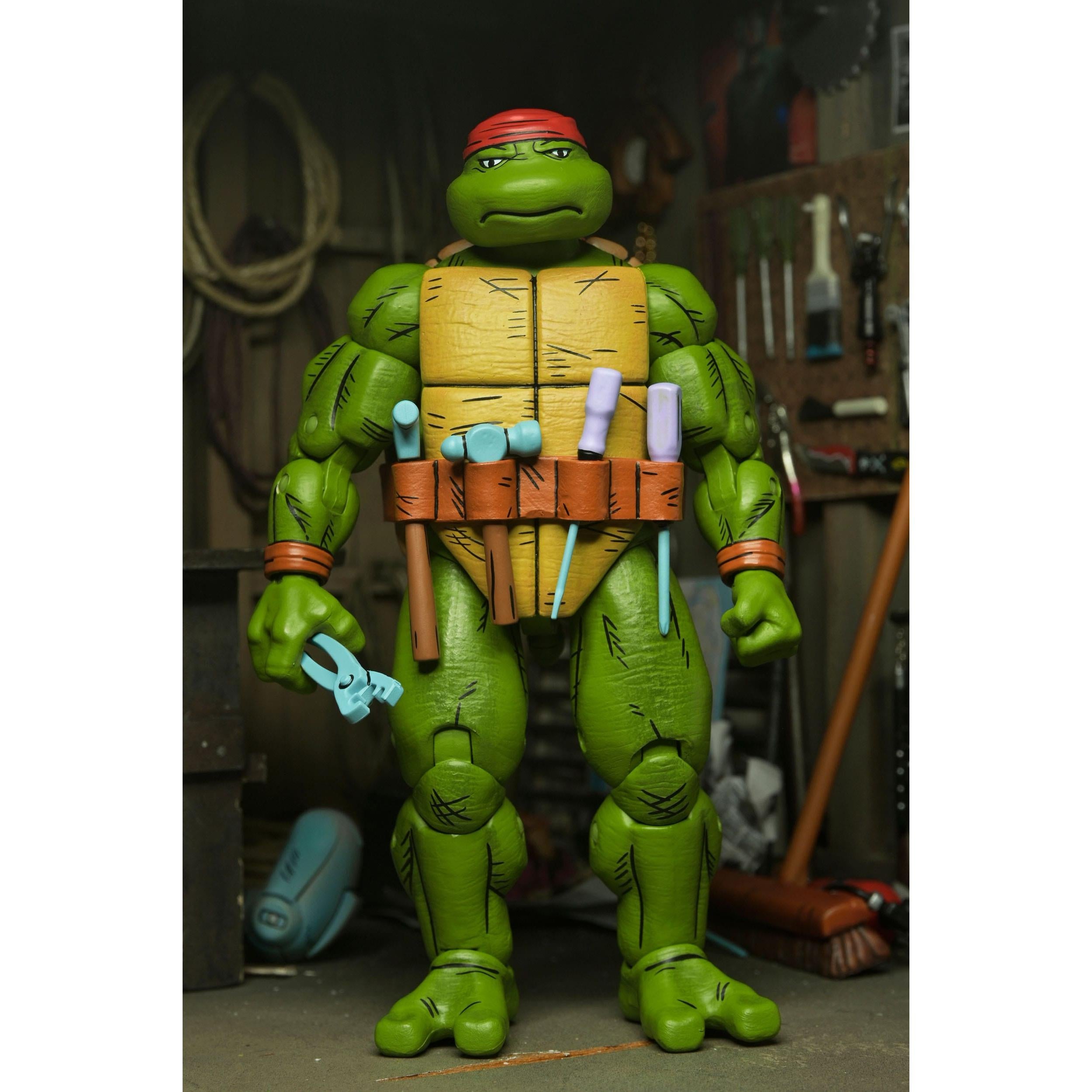 TMNT (Mirage): Handyman Donatello-Actionfiguren-NECA-Mighty Underground