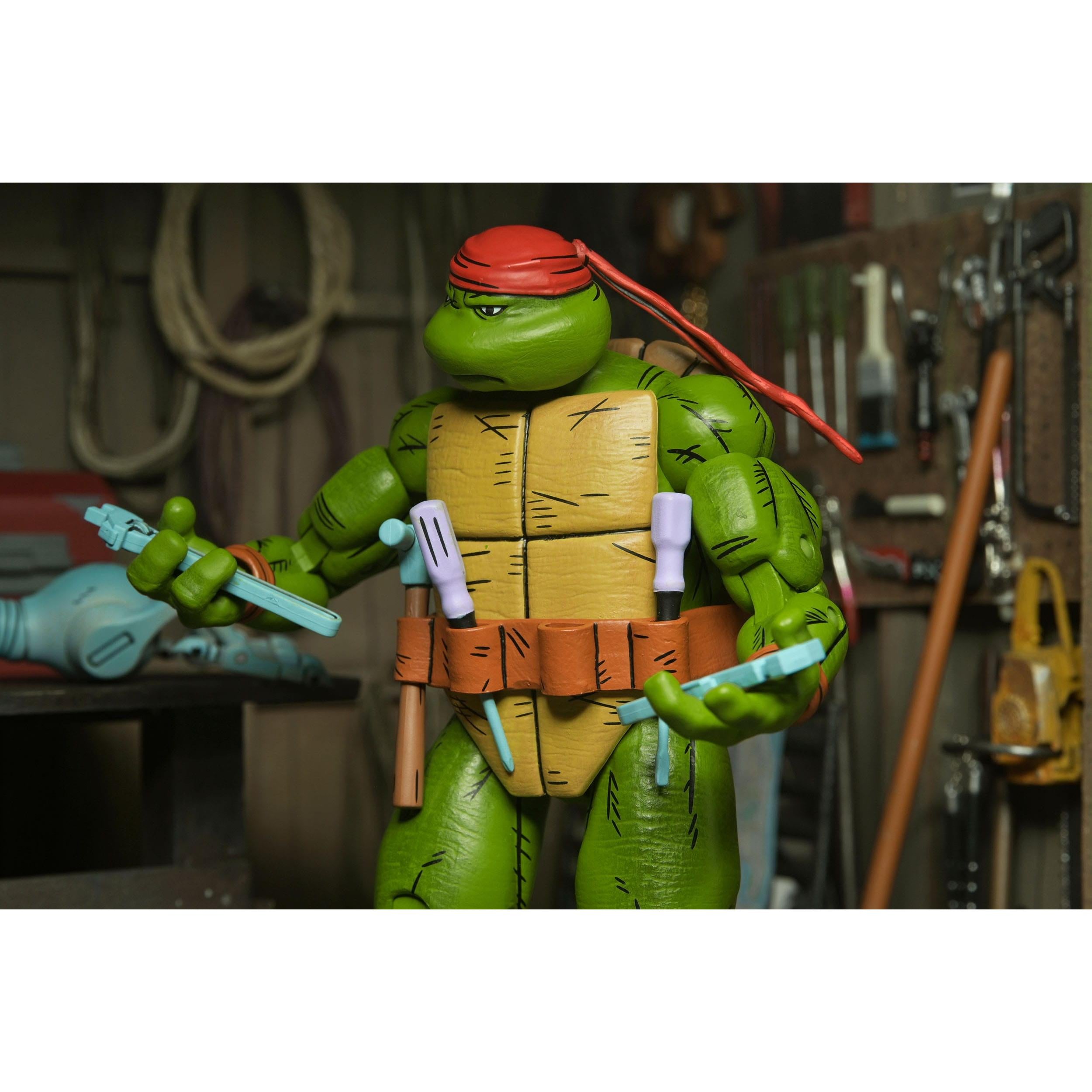 TMNT (Mirage): Handyman Donatello-Actionfiguren-NECA-Mighty Underground