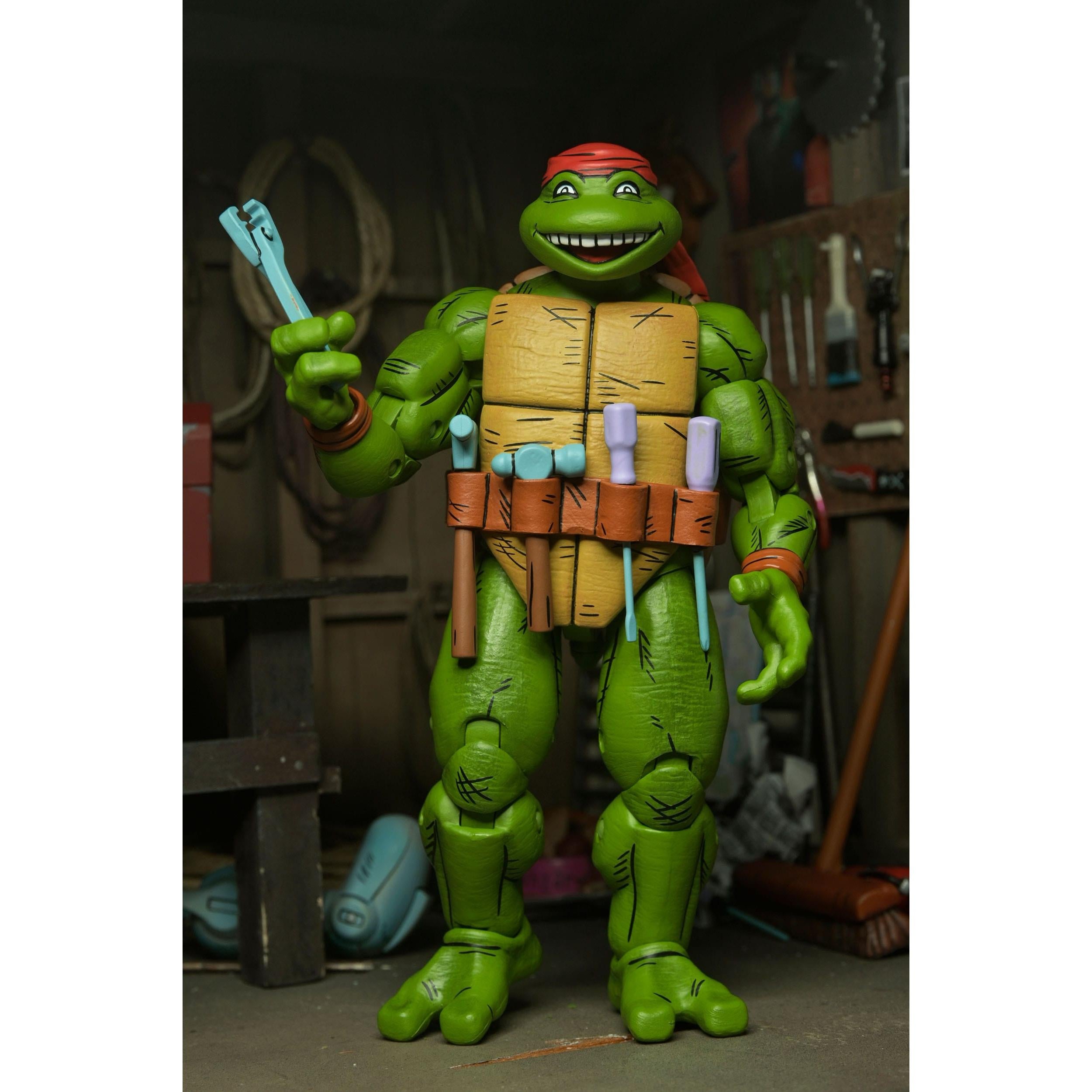 TMNT (Mirage): Handyman Donatello-Actionfiguren-NECA-Mighty Underground