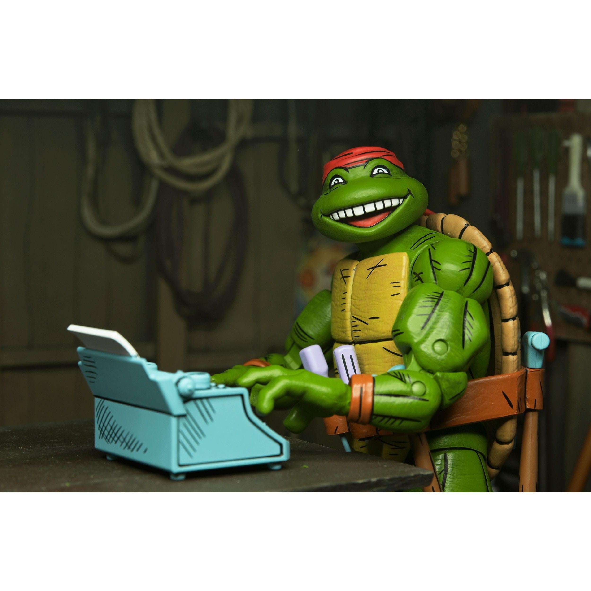 TMNT (Mirage): Handyman Donatello-Actionfiguren-NECA-Mighty Underground