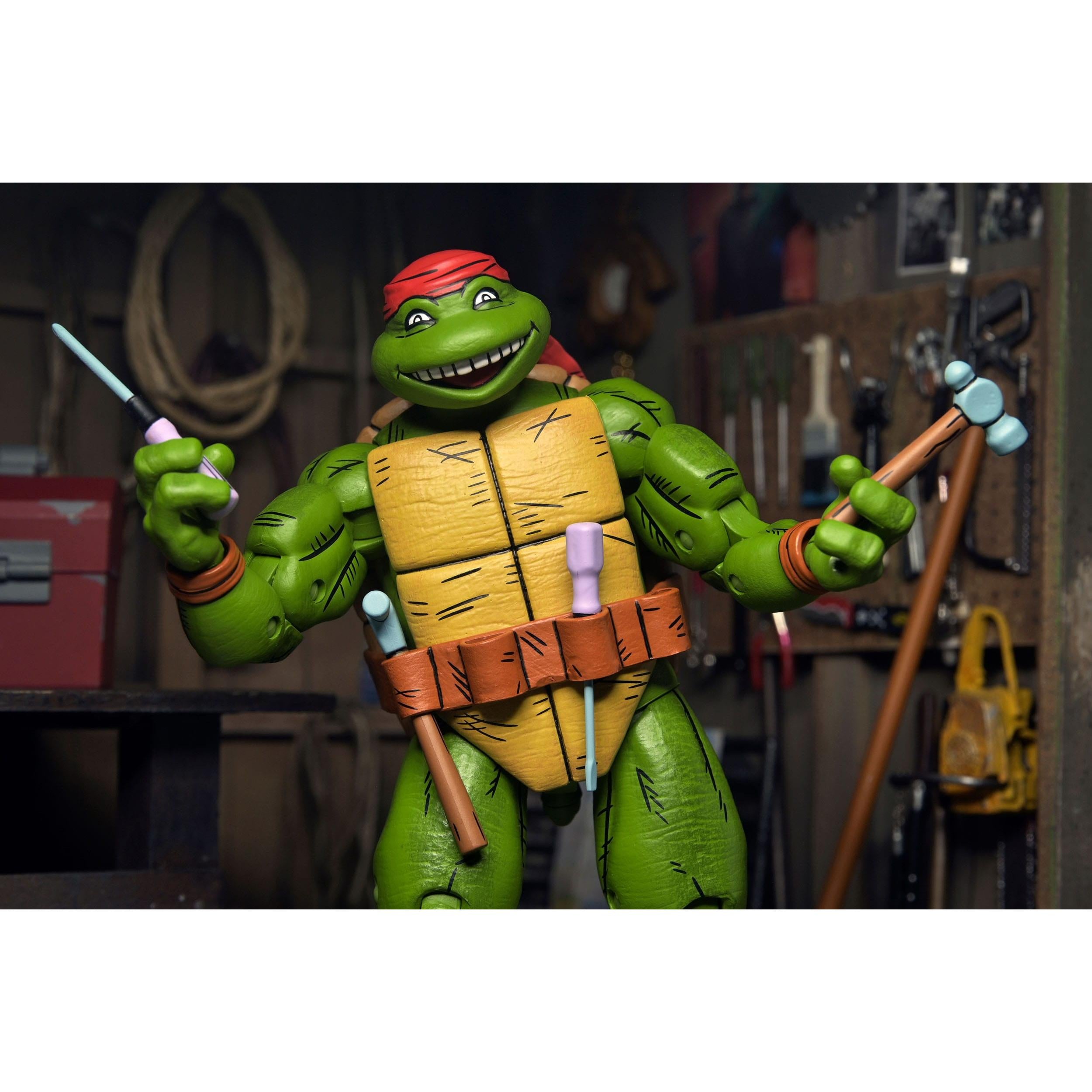 TMNT (Mirage): Handyman Donatello-Actionfiguren-NECA-Mighty Underground