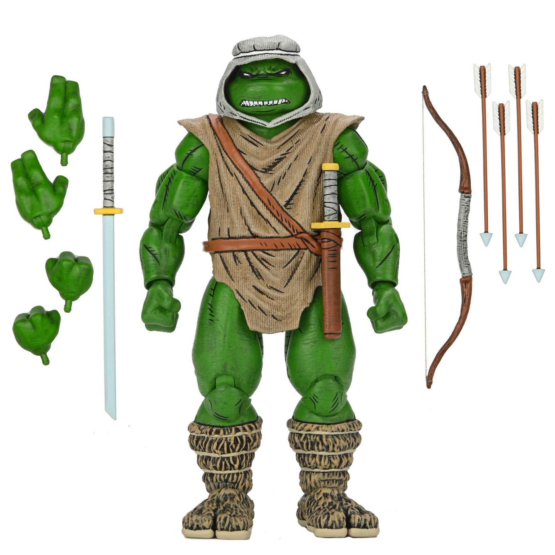 TMNT (Mirage): Hunter Leo-Actionfiguren-NECA-Mighty Underground