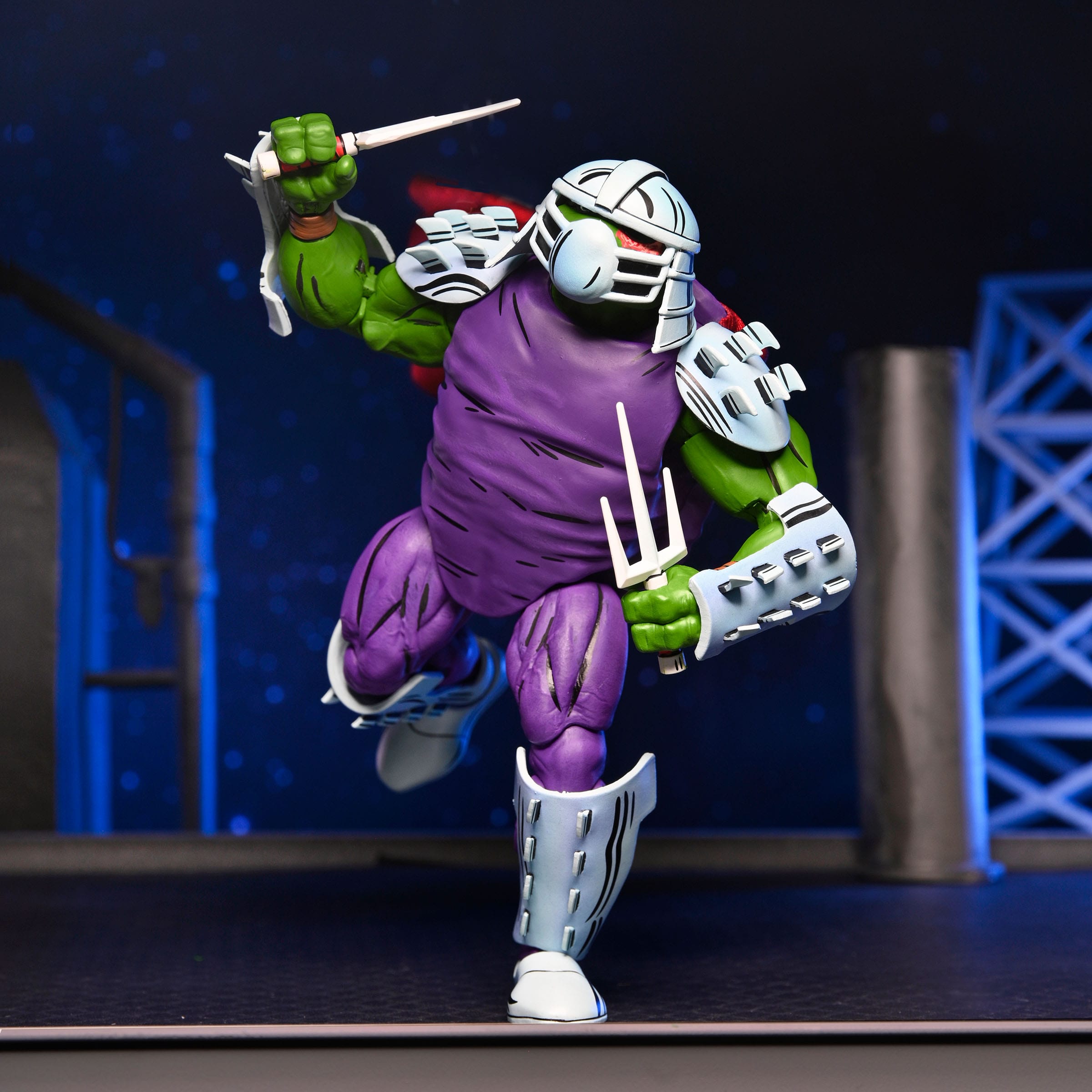 TMNT (Mirage): Raphael as Shredder-Actionfiguren-NECA-Mighty Underground