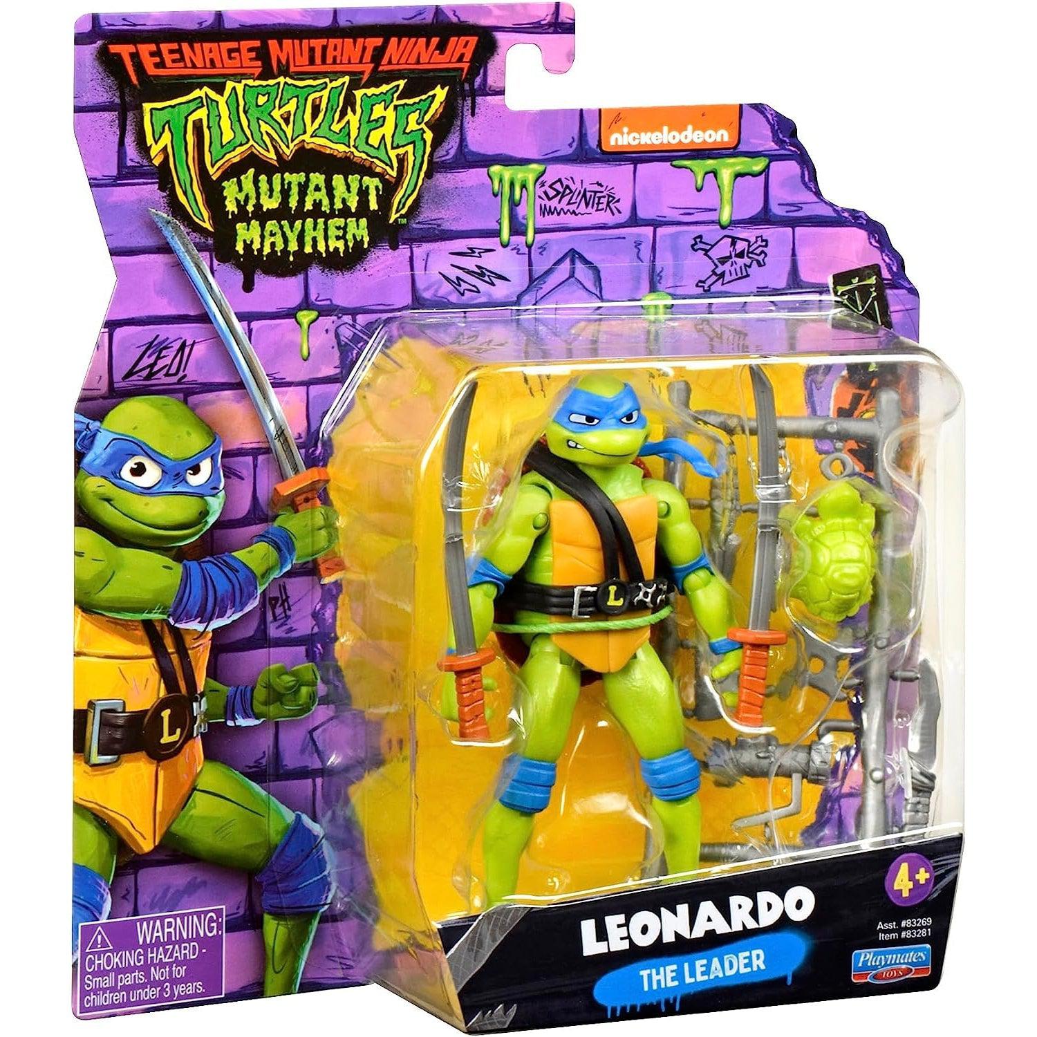 TMNT Mutant Mayhem: Basic Figure 9-Set-Actionfiguren-Playmates Toys-Mighty Underground