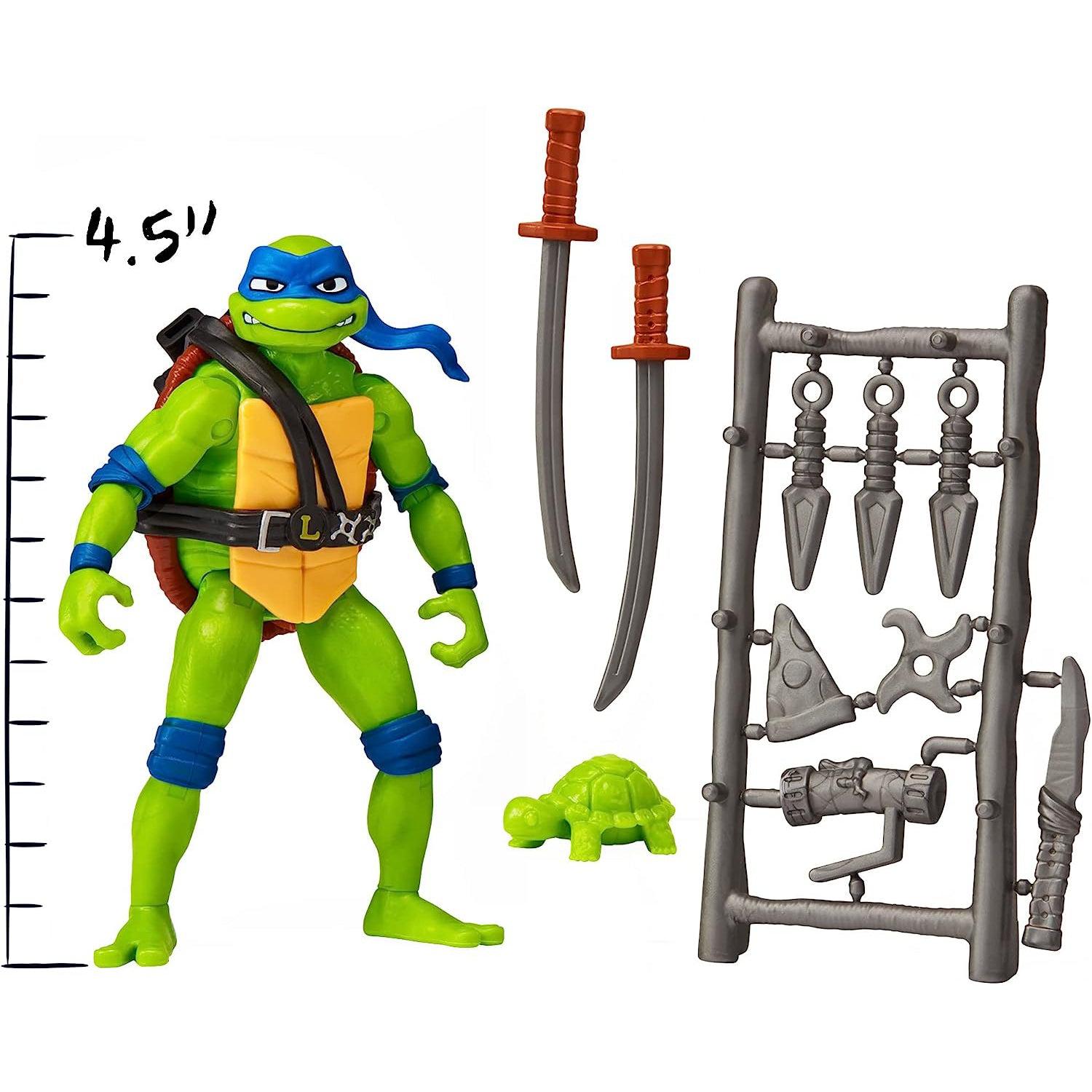 TMNT Mutant Mayhem: Basic Figure 9-Set-Actionfiguren-Playmates Toys-Mighty Underground