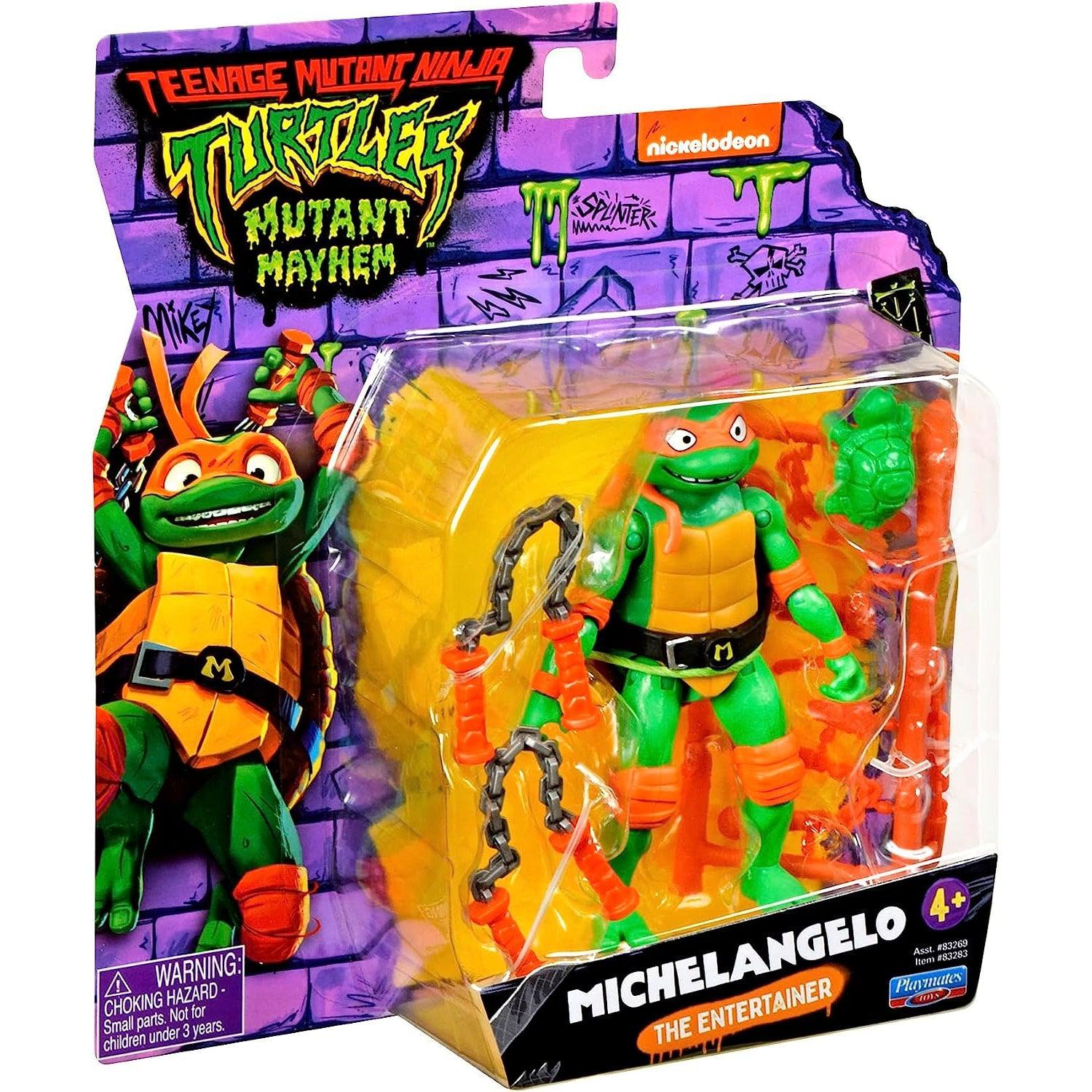 TMNT Mutant Mayhem: Basic Figure 9-Set-Actionfiguren-Playmates Toys-Mighty Underground