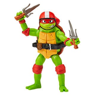 TMNT (Mutant Mayhem): Battle Cycle with Raphael-Actionfiguren-Playmates Toys-Mighty Underground