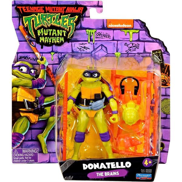 TMNT Mutant Mayhem: Donatello (Basic)-Actionfiguren-Playmates Toys-Mighty Underground