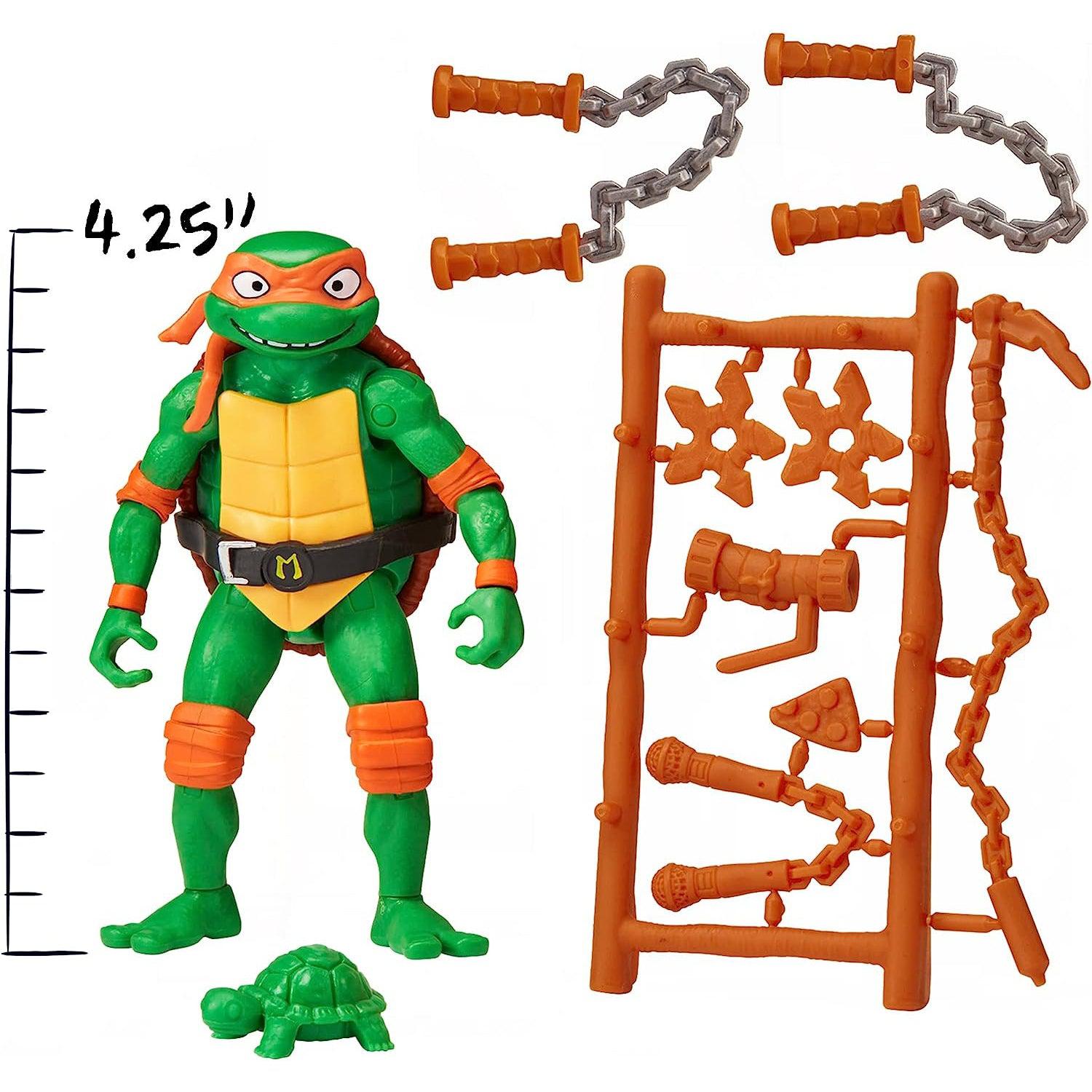 TMNT Mutant Mayhem: Basic Figure 9-Set-Actionfiguren-Playmates Toys-Mighty Underground