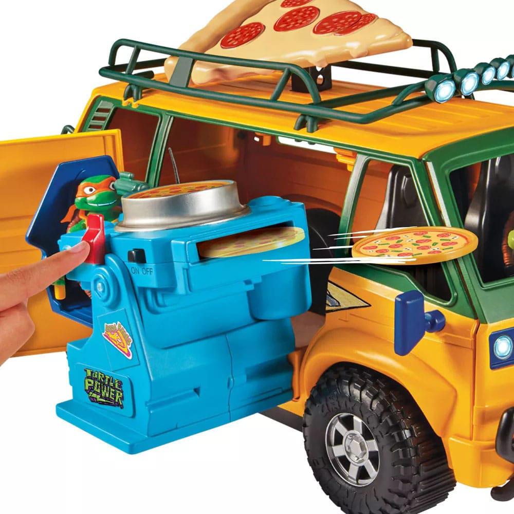 TMNT (Mutant Mayhem): Pizzafire Van-Actionfiguren-Playmates Toys-Mighty Underground