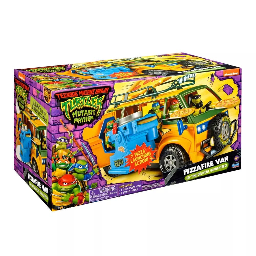 TMNT (Mutant Mayhem): Pizzafire Van-Actionfiguren-Playmates Toys-Mighty Underground