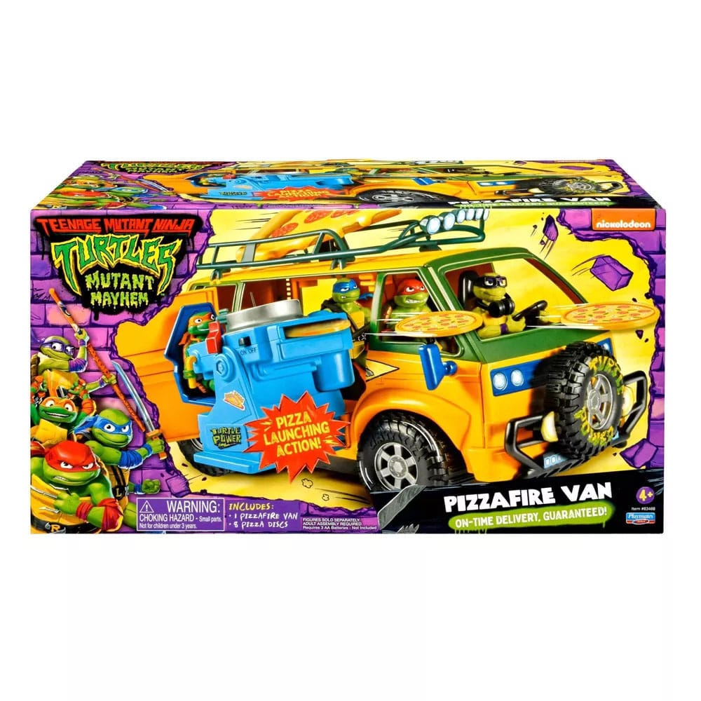 TMNT (Mutant Mayhem): Pizzafire Van-Actionfiguren-Playmates Toys-Mighty Underground